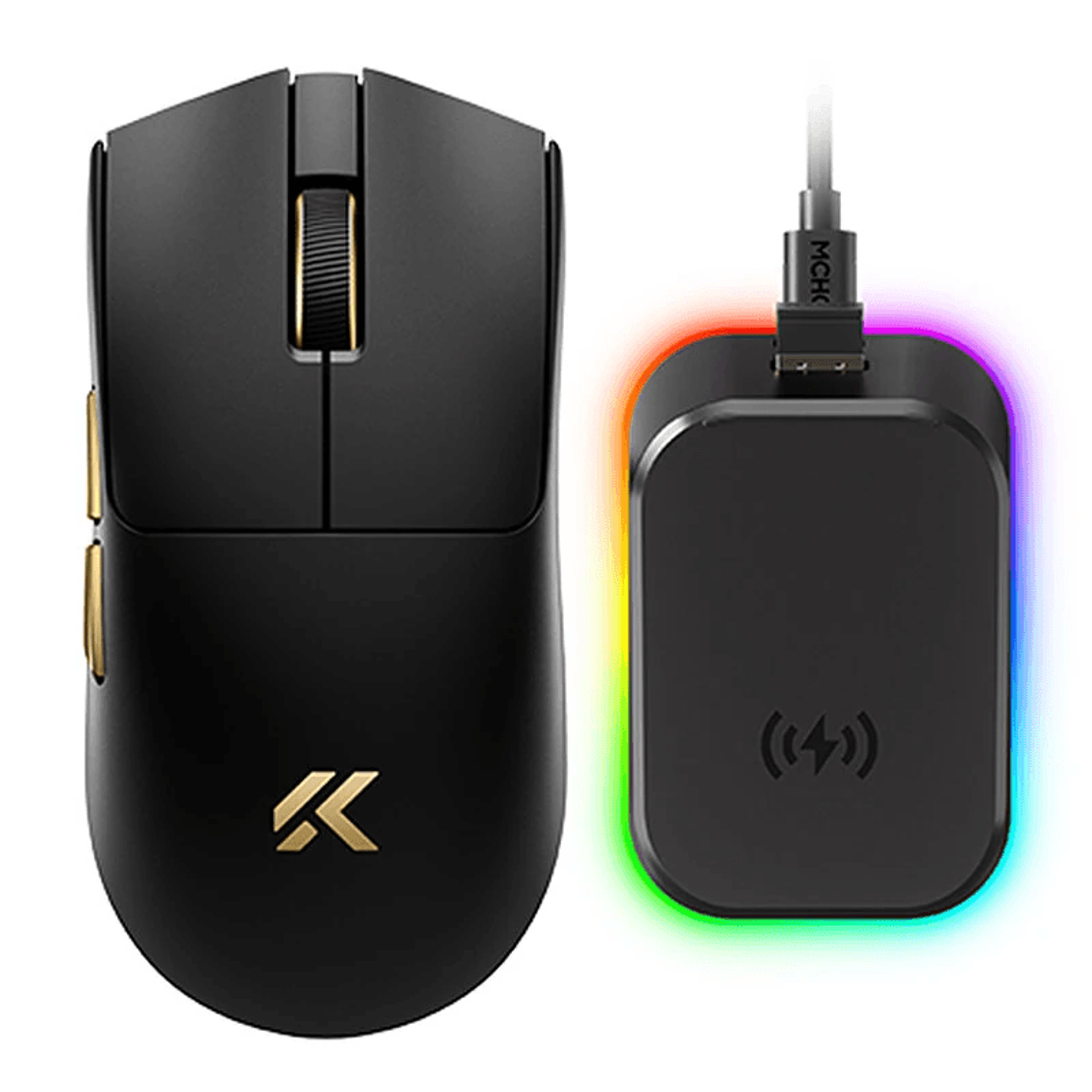 Ultra Plus Lightweight Wireless Gaming Mouse With Polling And DPI Sensor 4