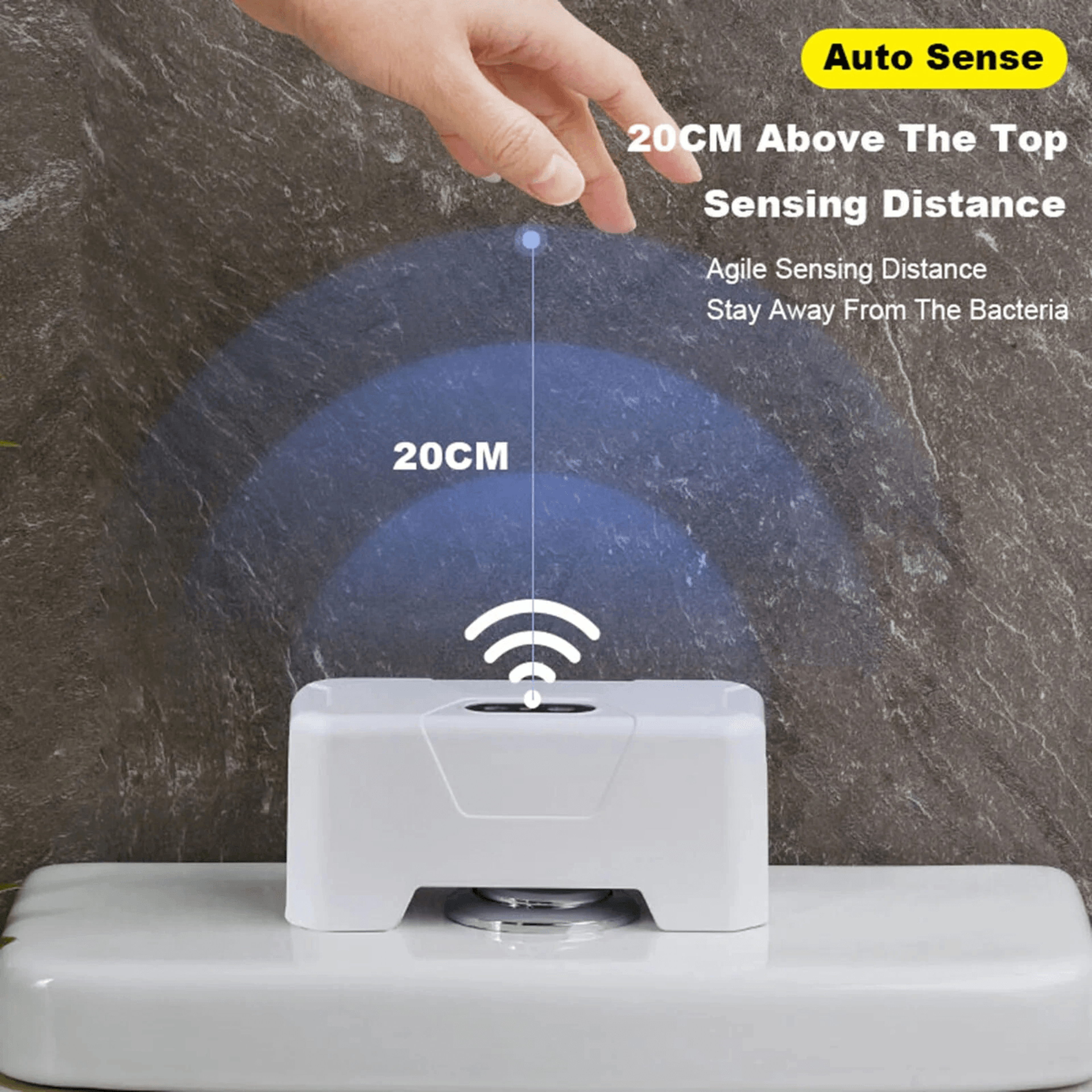 Smart Touchless Toilet Flusher Automatic Sensor Flush System 4