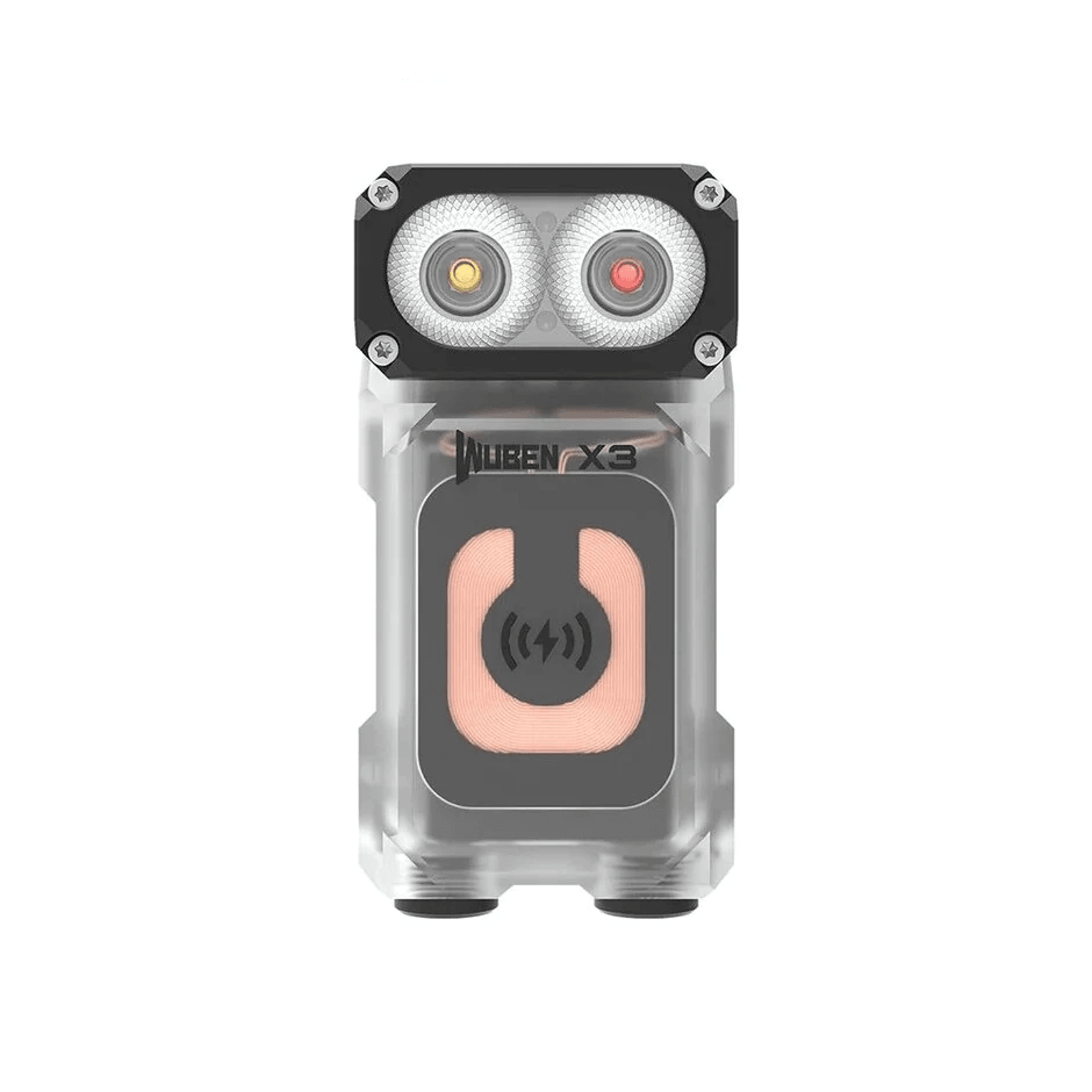 Mini EDC Flashlight With Rotating Head And Wireless Charging 5