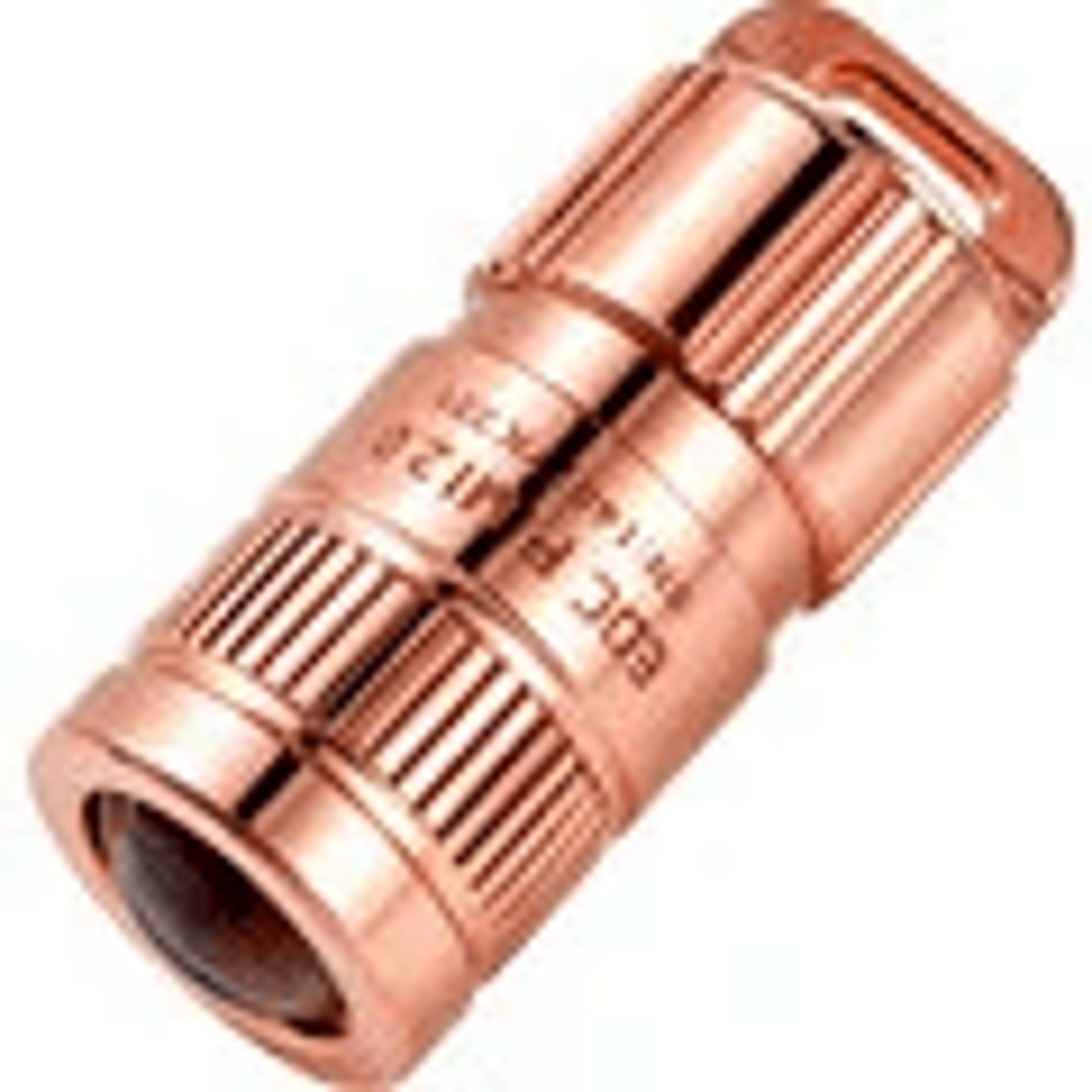 Copper Mini EDC Keychain Flashlight Rechargeable Pocket Light 1
