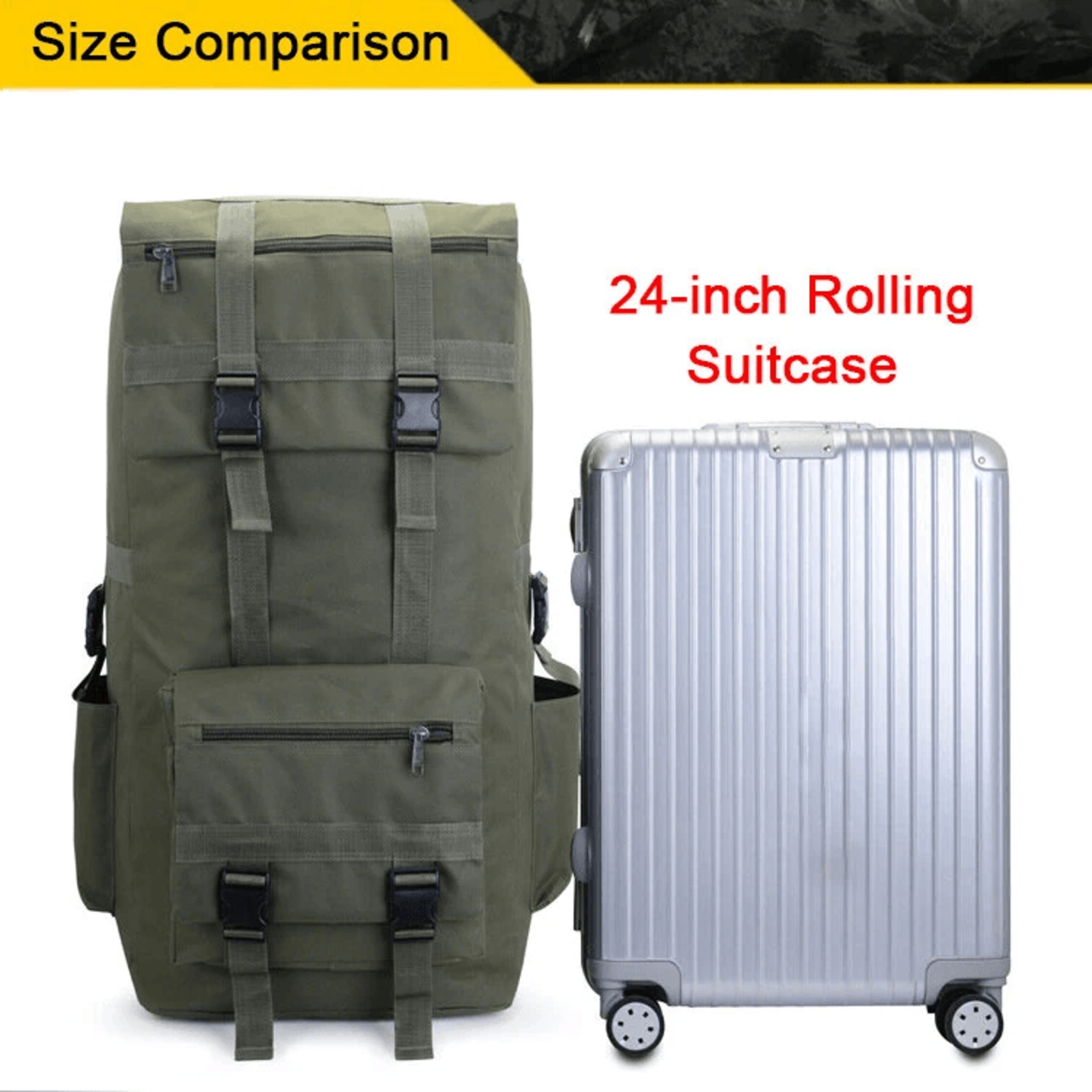 Extra Large Hiking Backpack For Camping Travel And Extended Trips 5