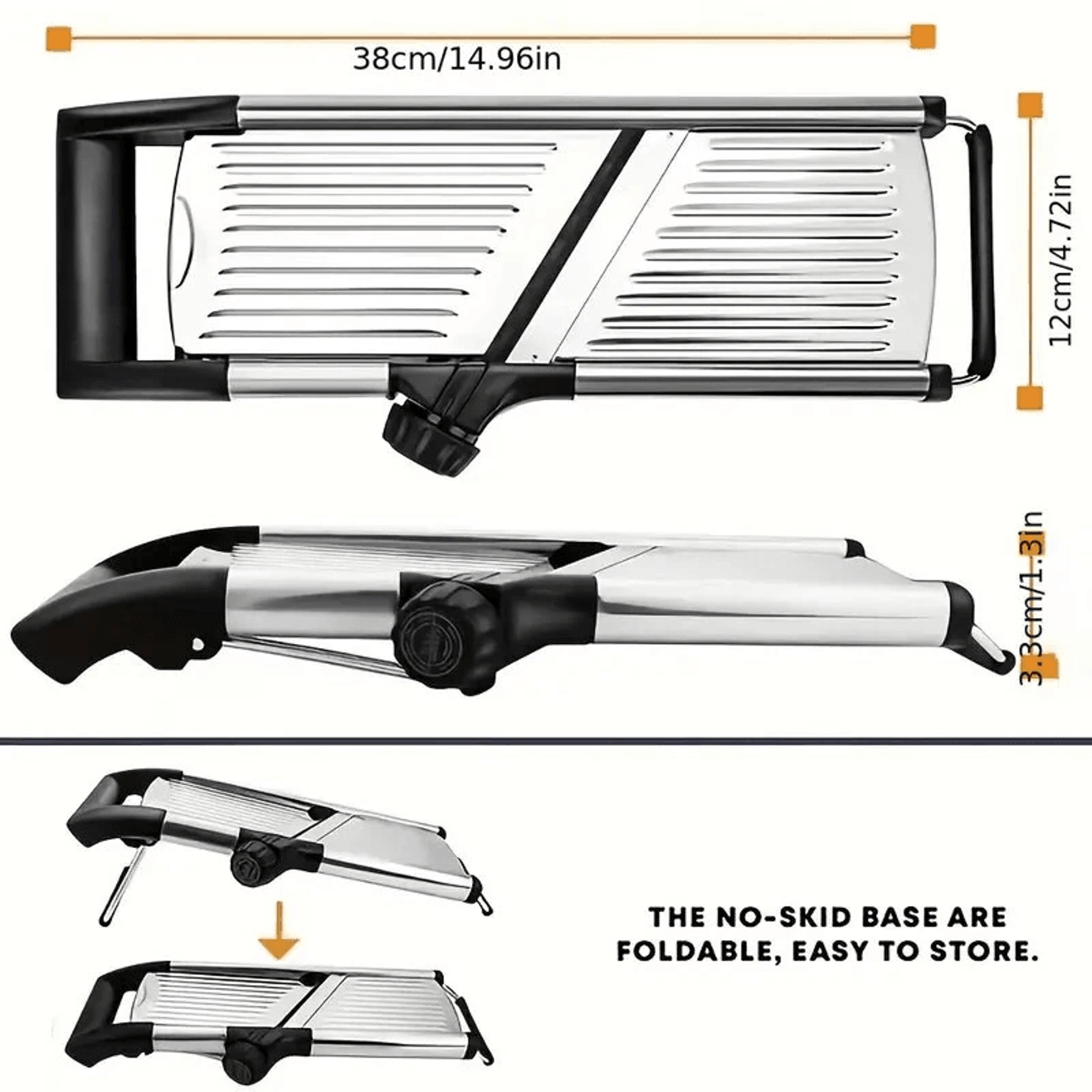 Multifunctional Vegetable Cutter Adjustable Food Slicer And Grater 9