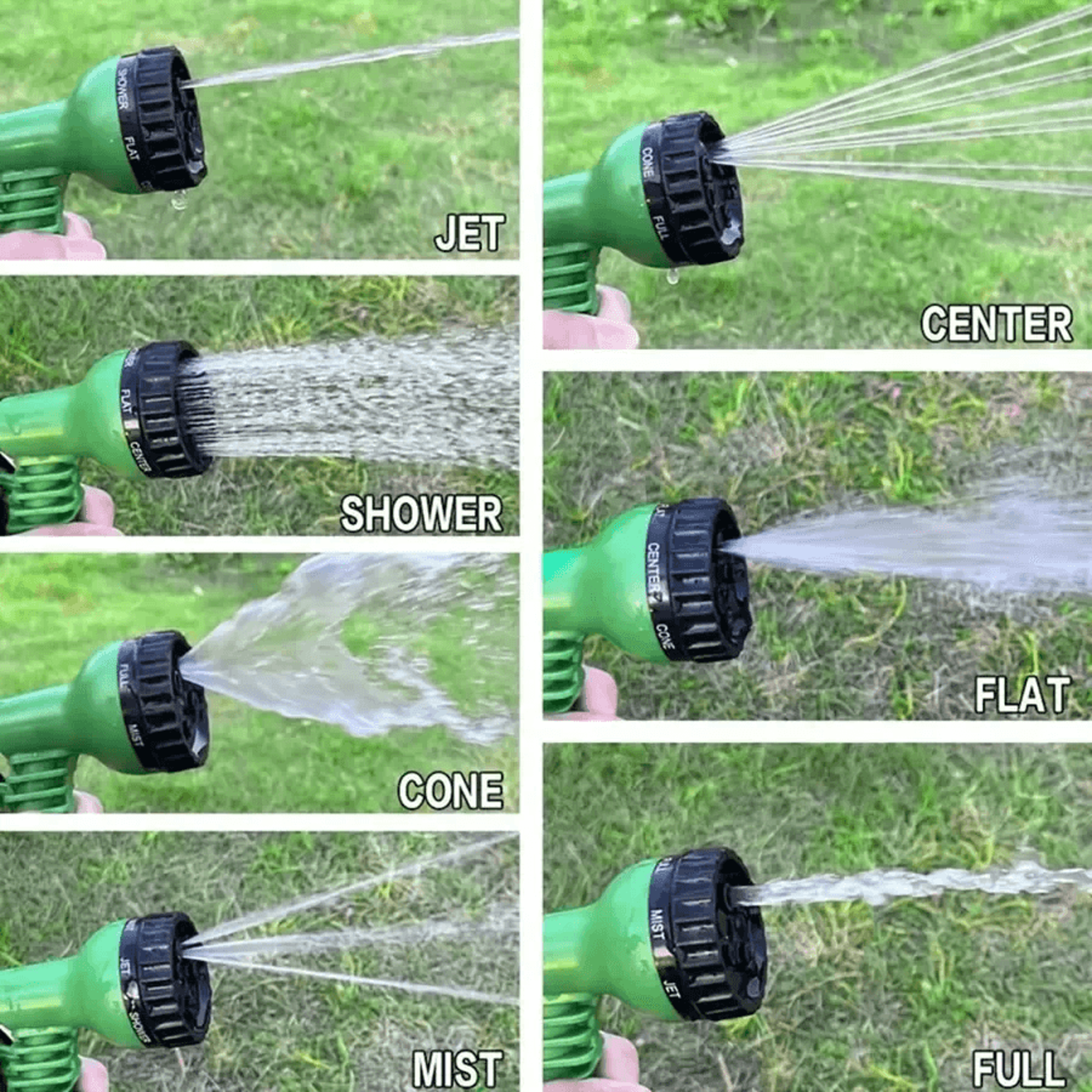 Expandable Garden Hose With Function Spray Nozzle For Watering And Car Washing 2