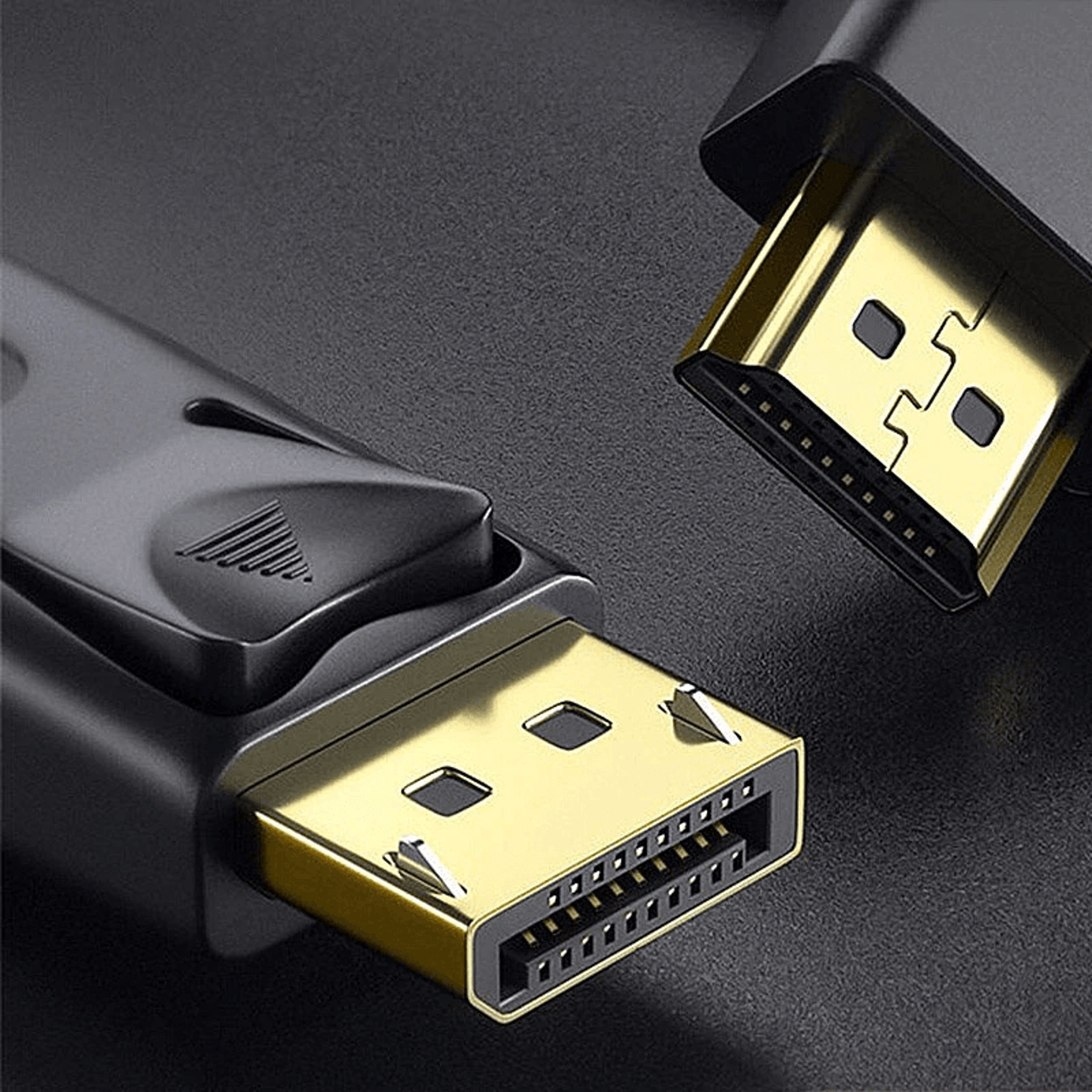 Display Port To HDMI Cable For Laptop Monitor TV And Projector 1