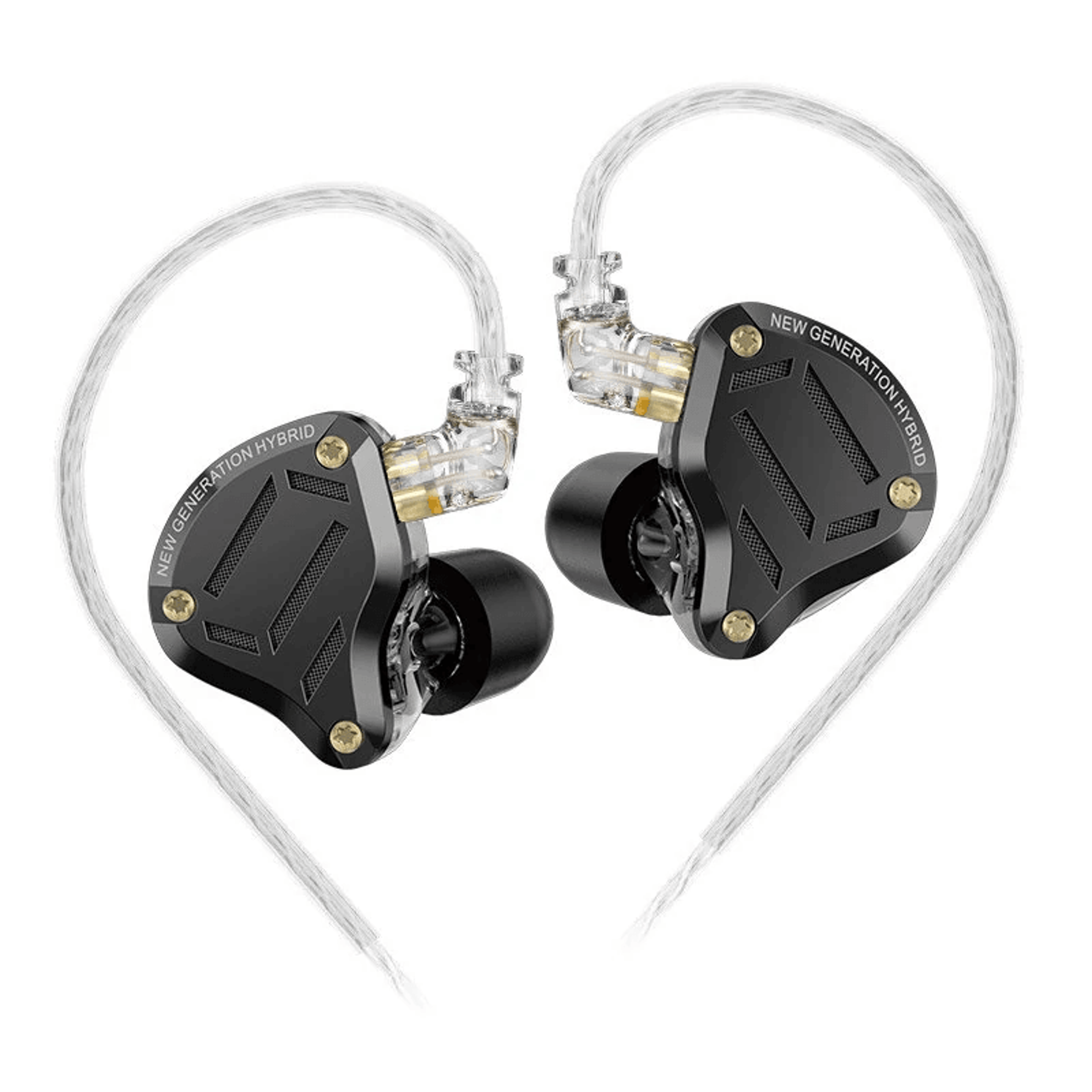 Custom Tuning HiFi Wired Earbuds With Hybrid Drivers And Way Crossover 9