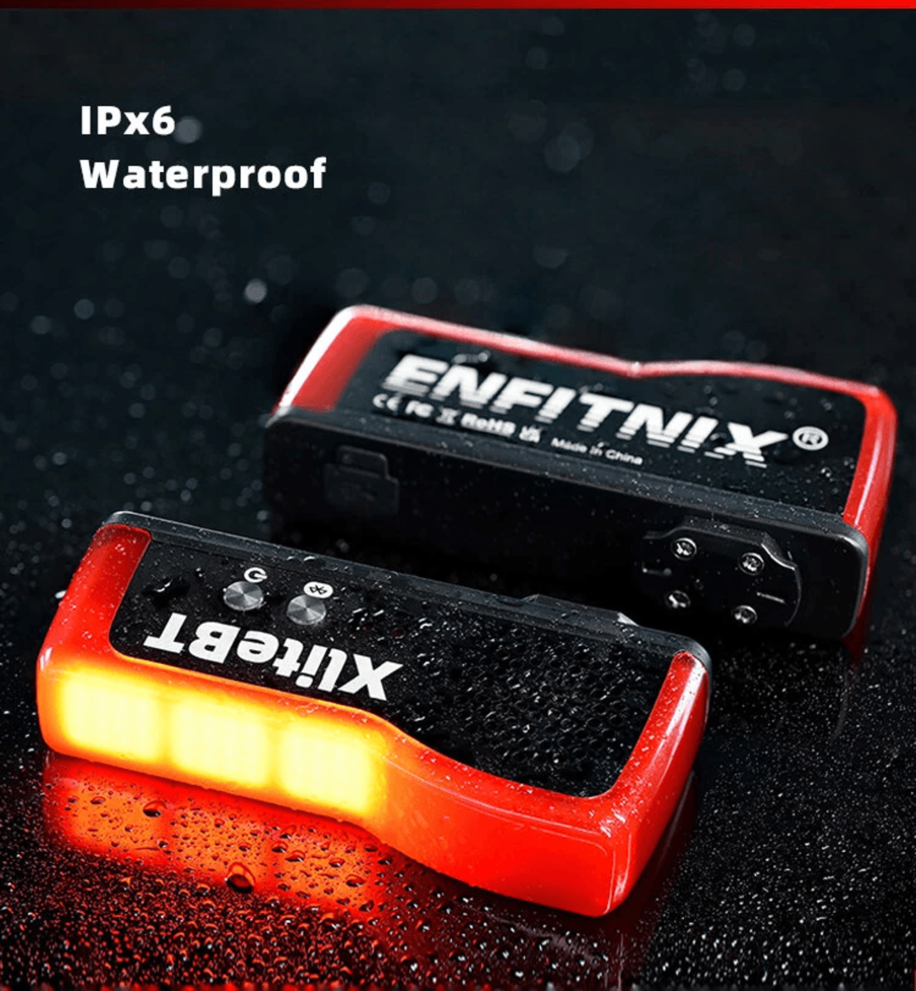 Smart Brake Sensing Bicycle Taillight With Anti Theft Alarm And Type C Charging 3