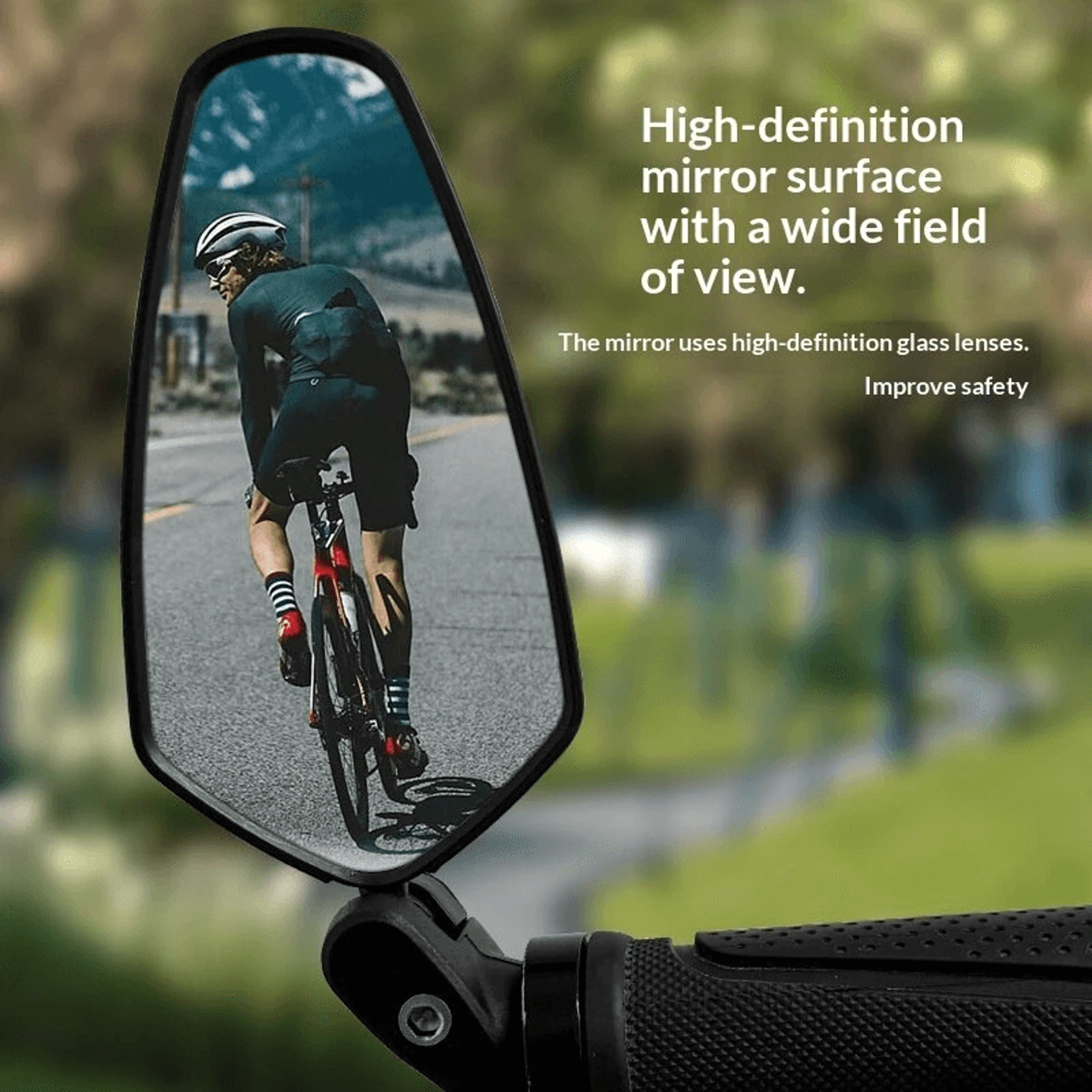 Adjustable Bicycle Rearview Mirrors For Handlebar Ends 3