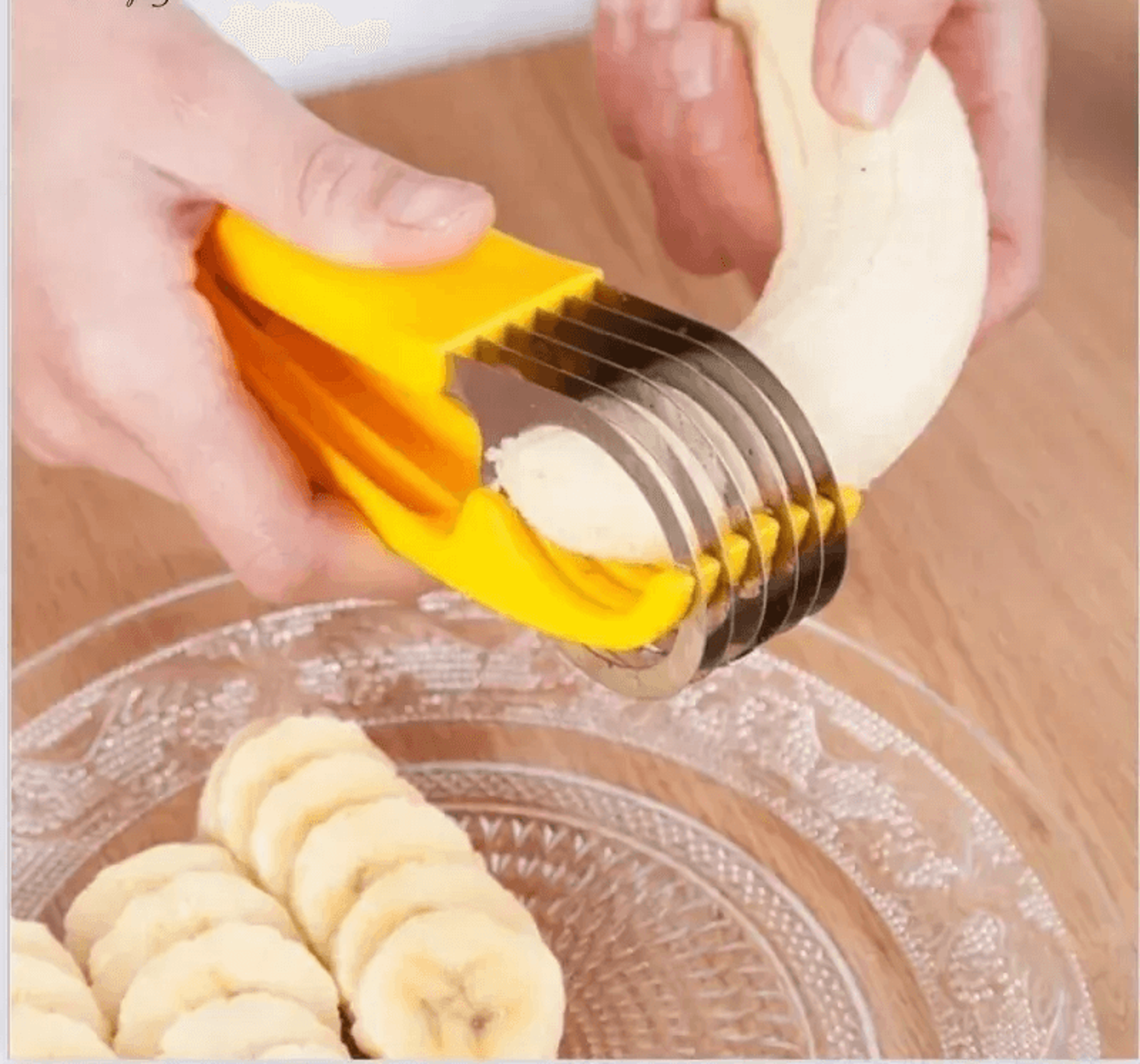 Stainless Steel Banana Slicer For Fruits Vegetables And Sausages 1