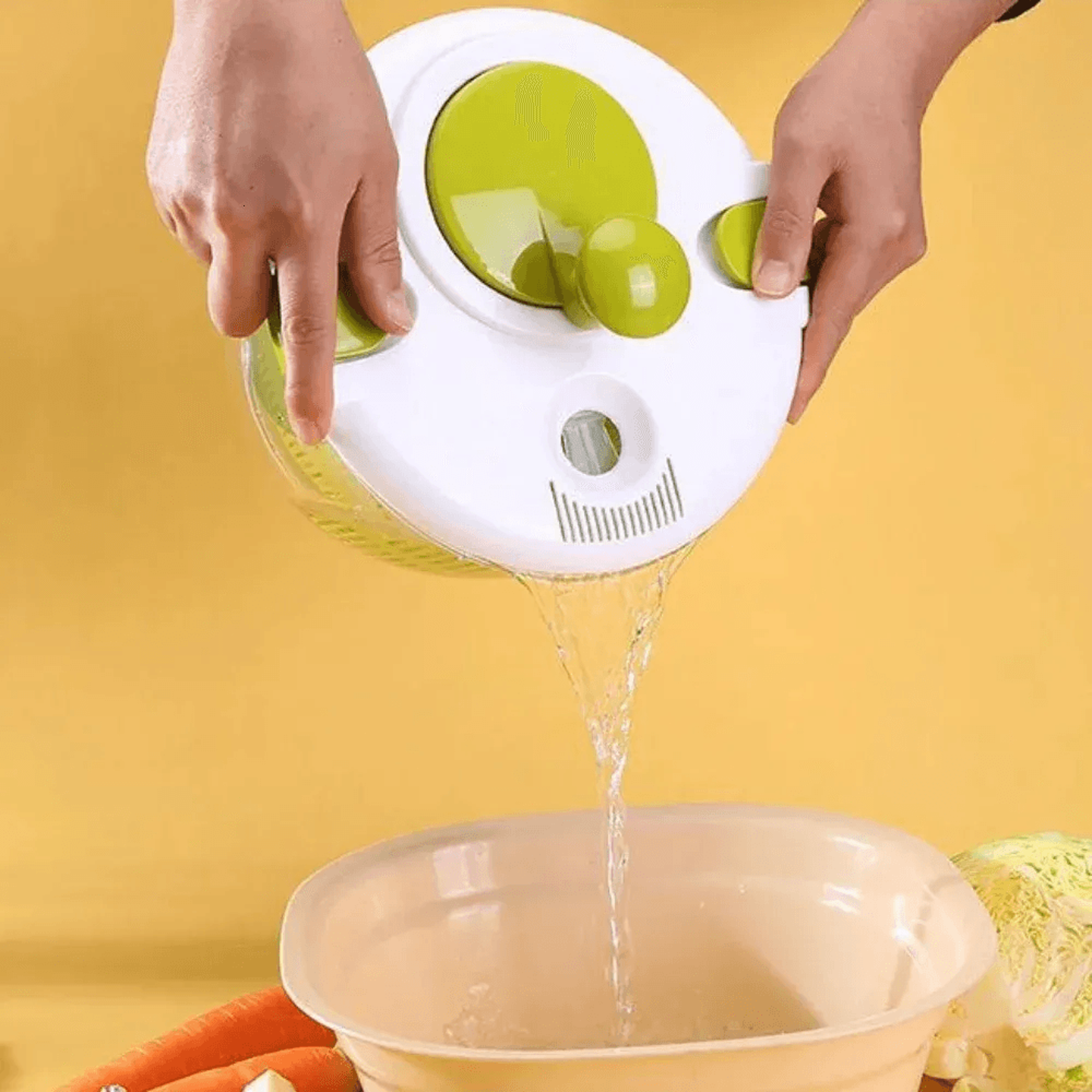 Salad Spinner Dryer With Capacity For Fruits And Vegetables 1