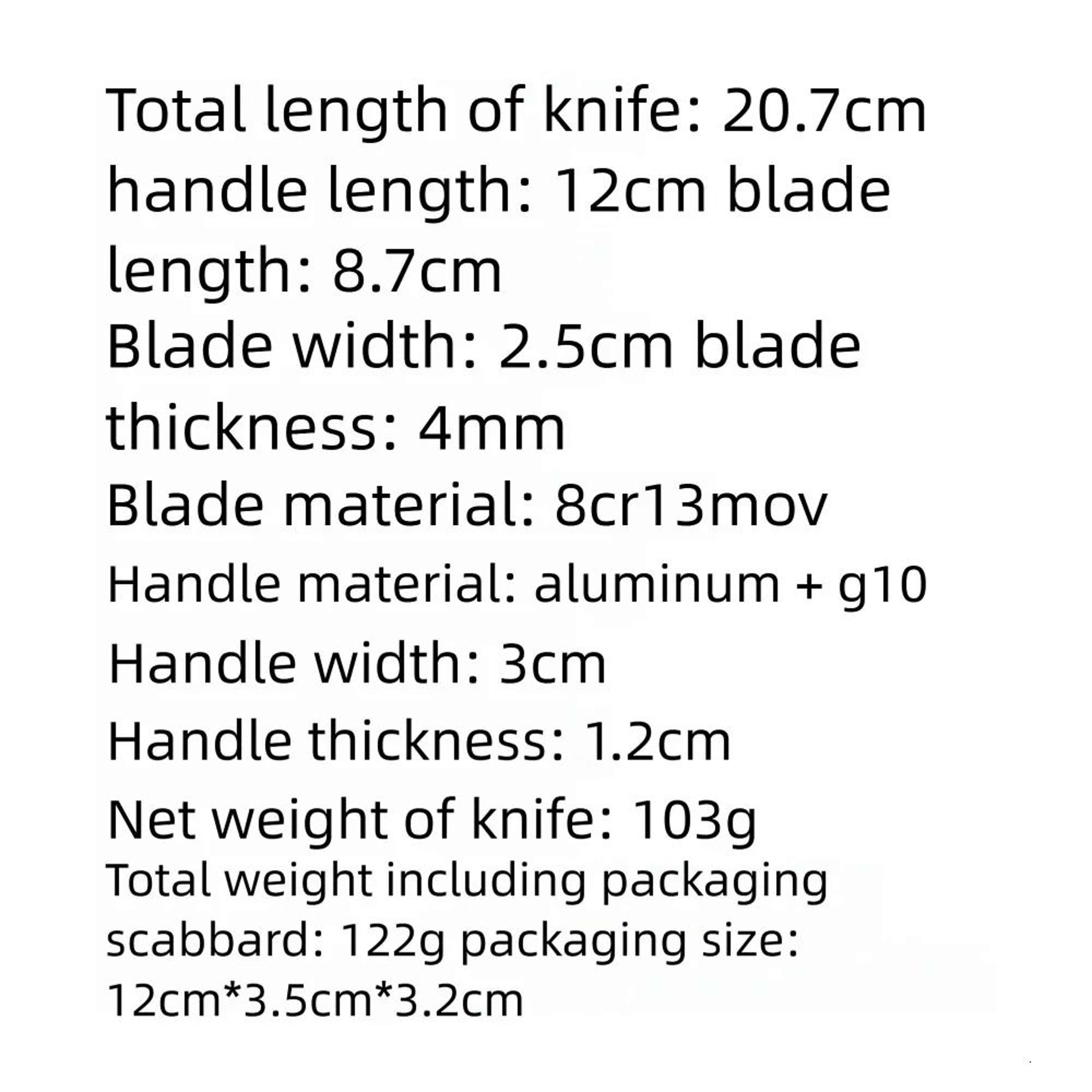 Folding Pocket Knife With Stainless Steel Blade And Handle 5