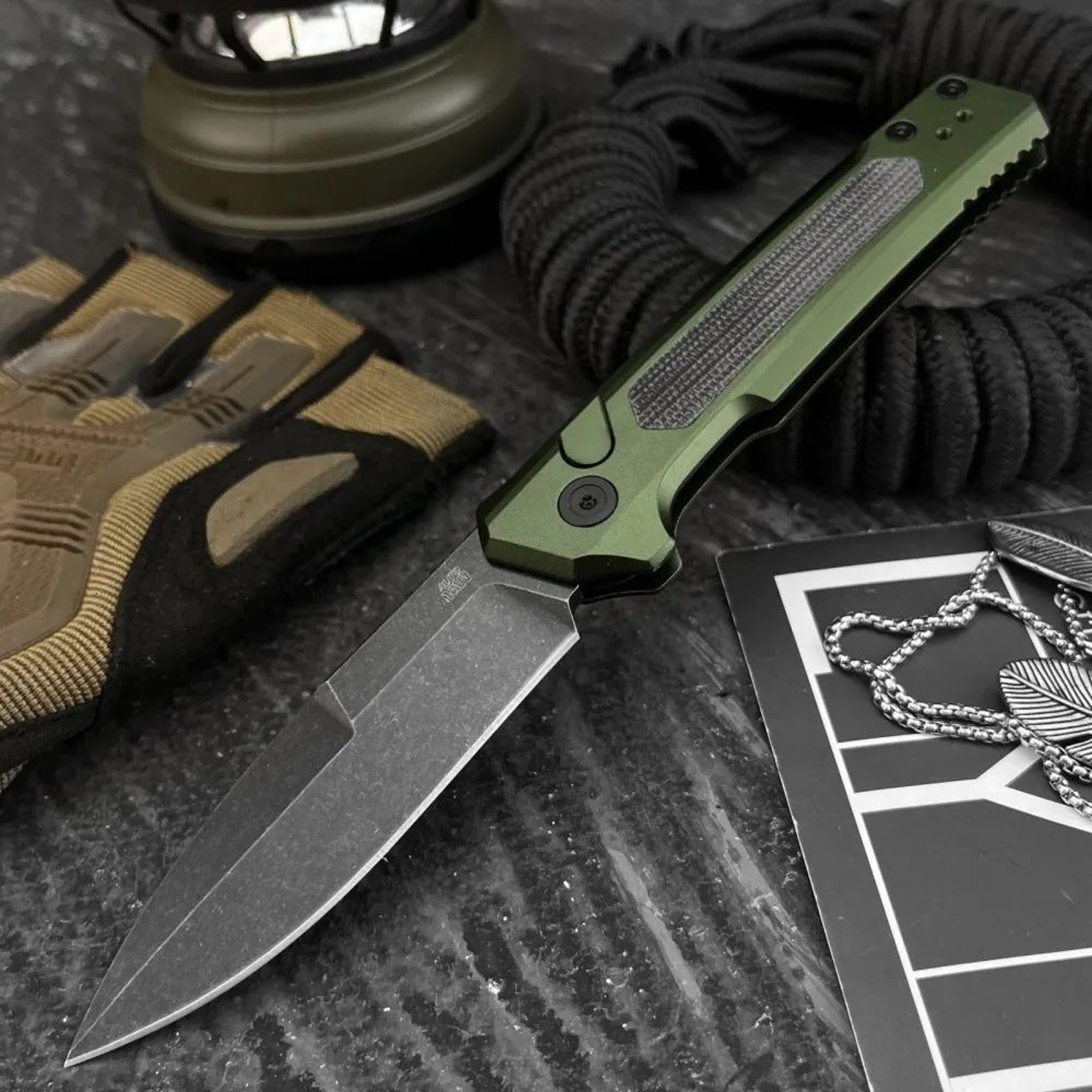 Folding Pocket Knife With Stainless Steel Blade And Handle 3
