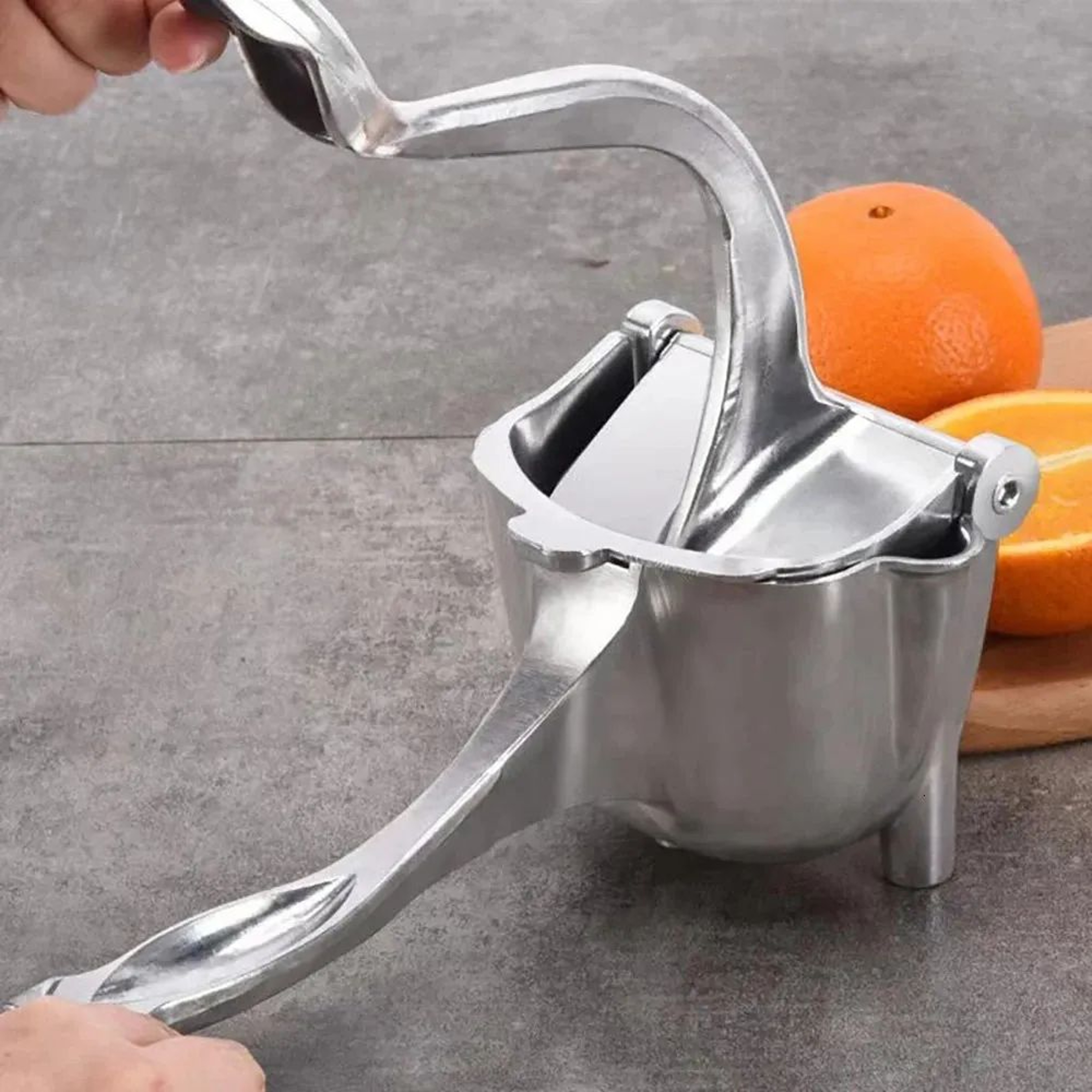 Ceramic Citrus Juicer With Horizontal Press Design For Oranges Lemons And Limes 0