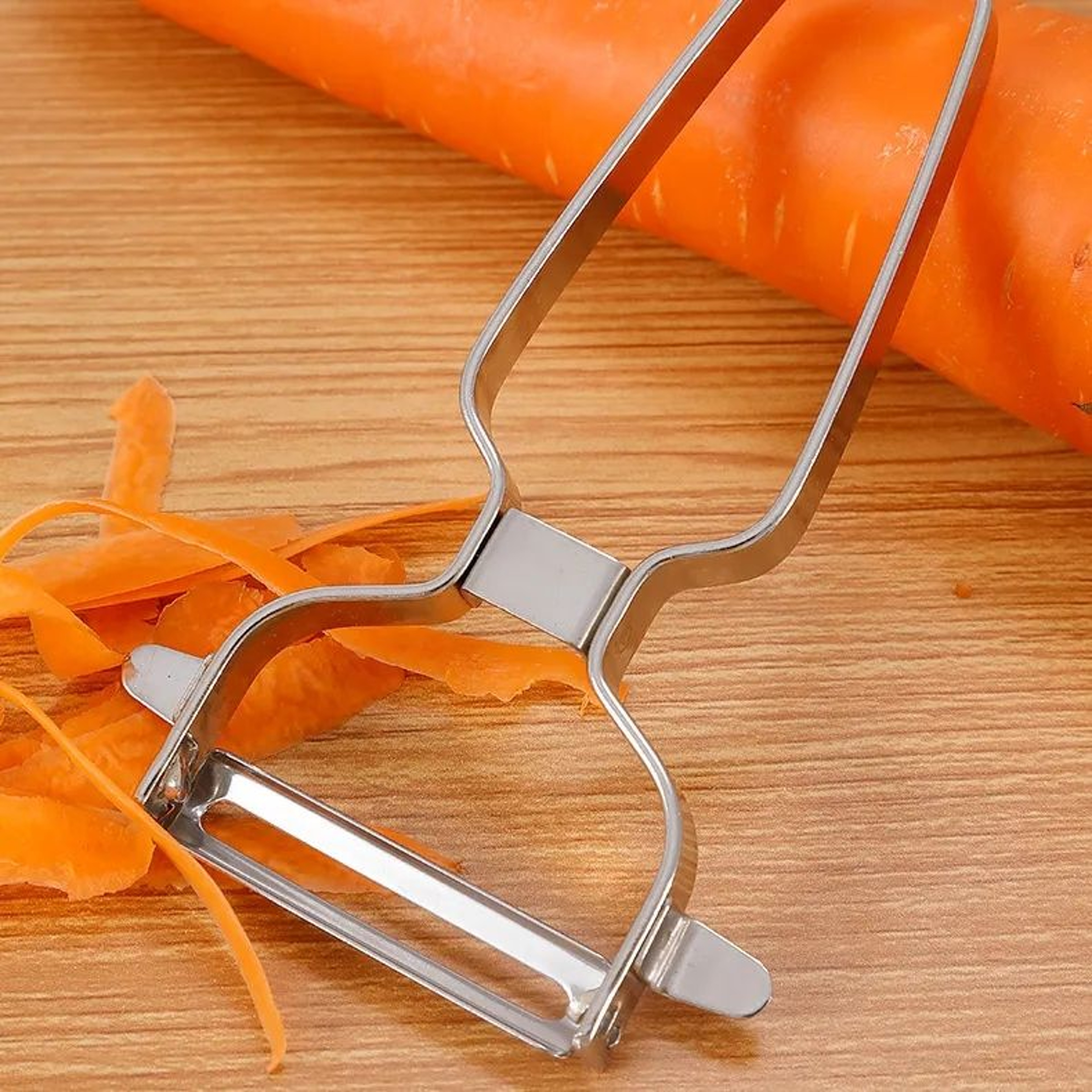 Stainless Steel Vegetable Peeler Knife For Fruits And Potatoes With Manual Cutting Design 3