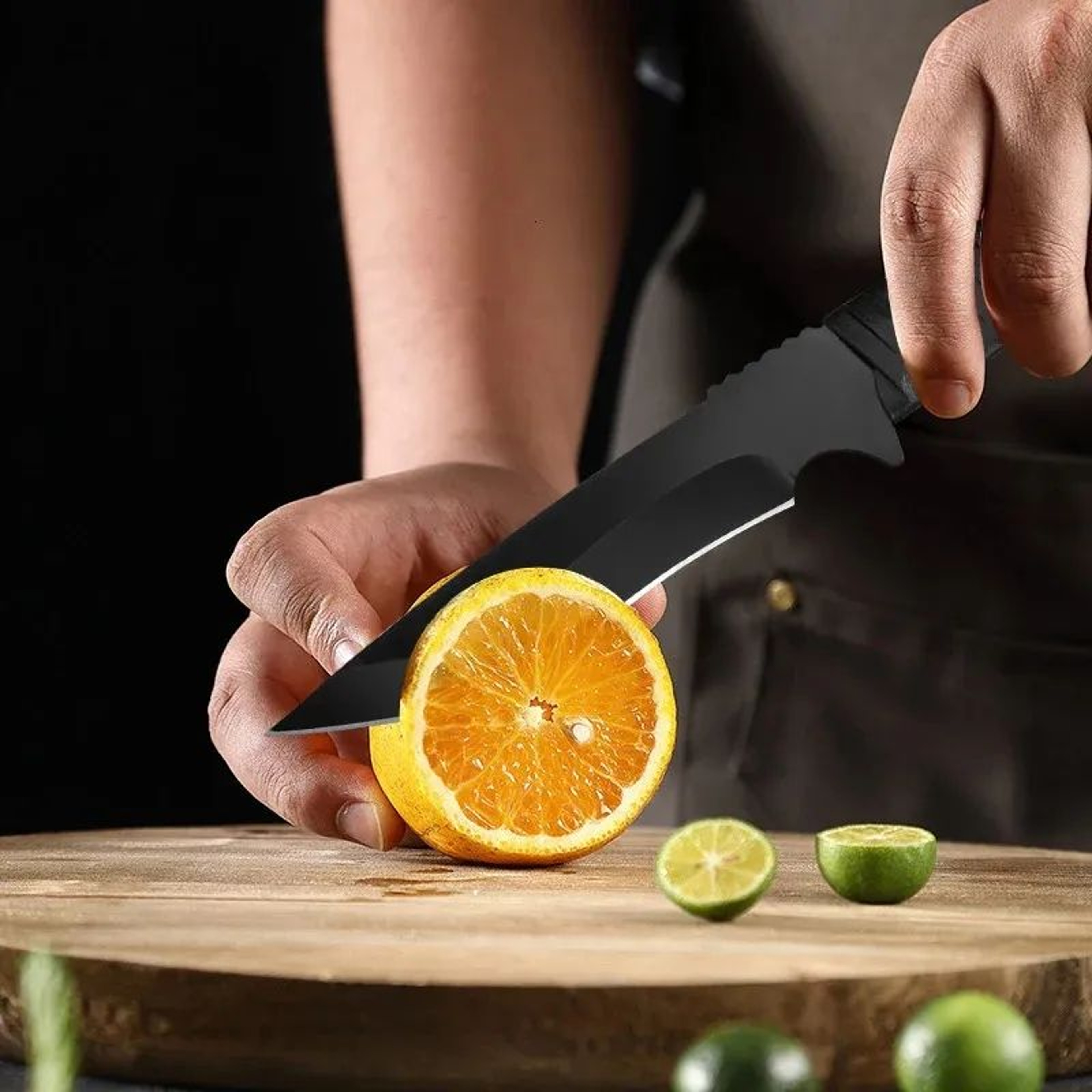 Stainless Steel Boning Knife With Forged Blade And Wrapped Handle 1