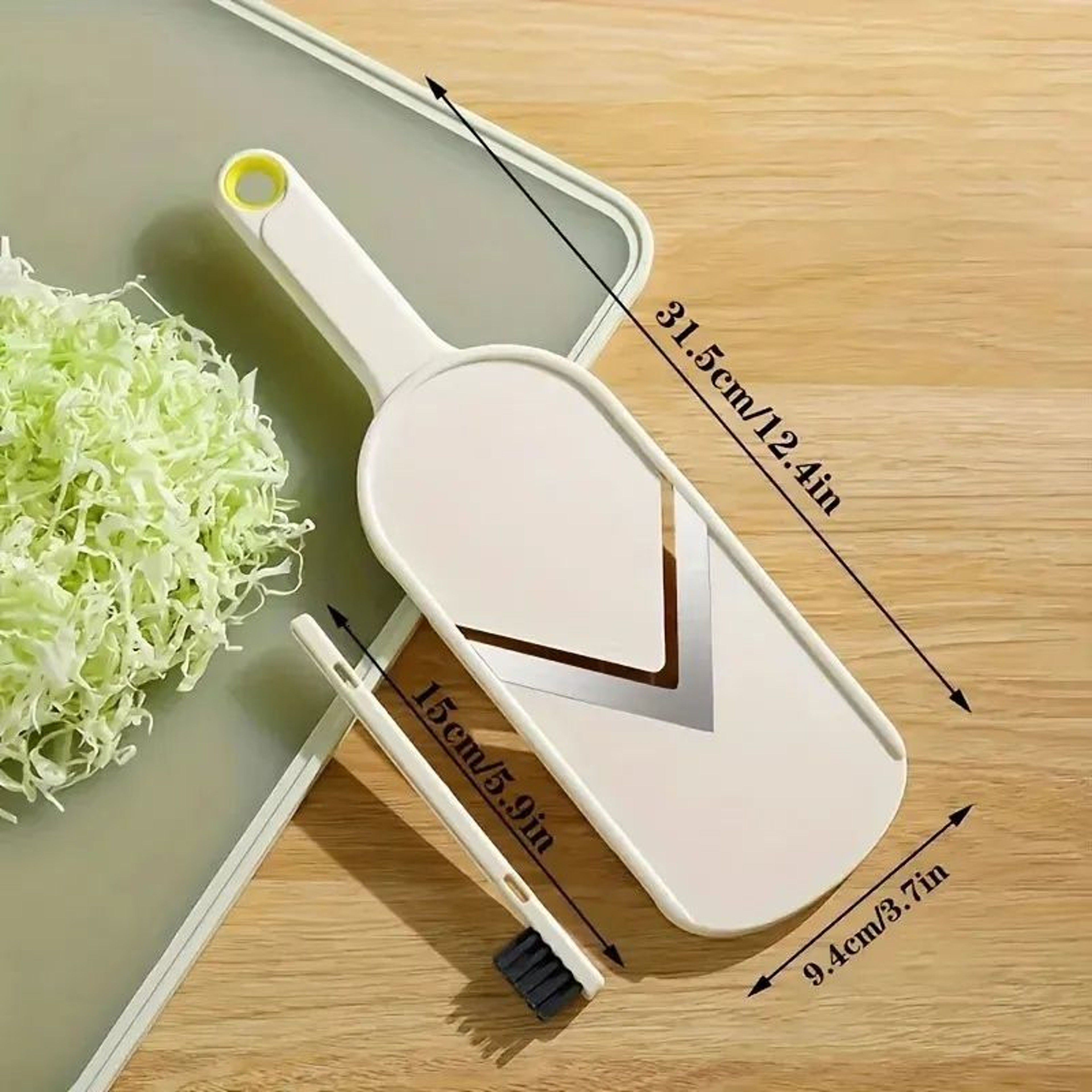 Stainless Steel Vegetable Slicer And Shredder For Cabbage Carrots And Salads 4