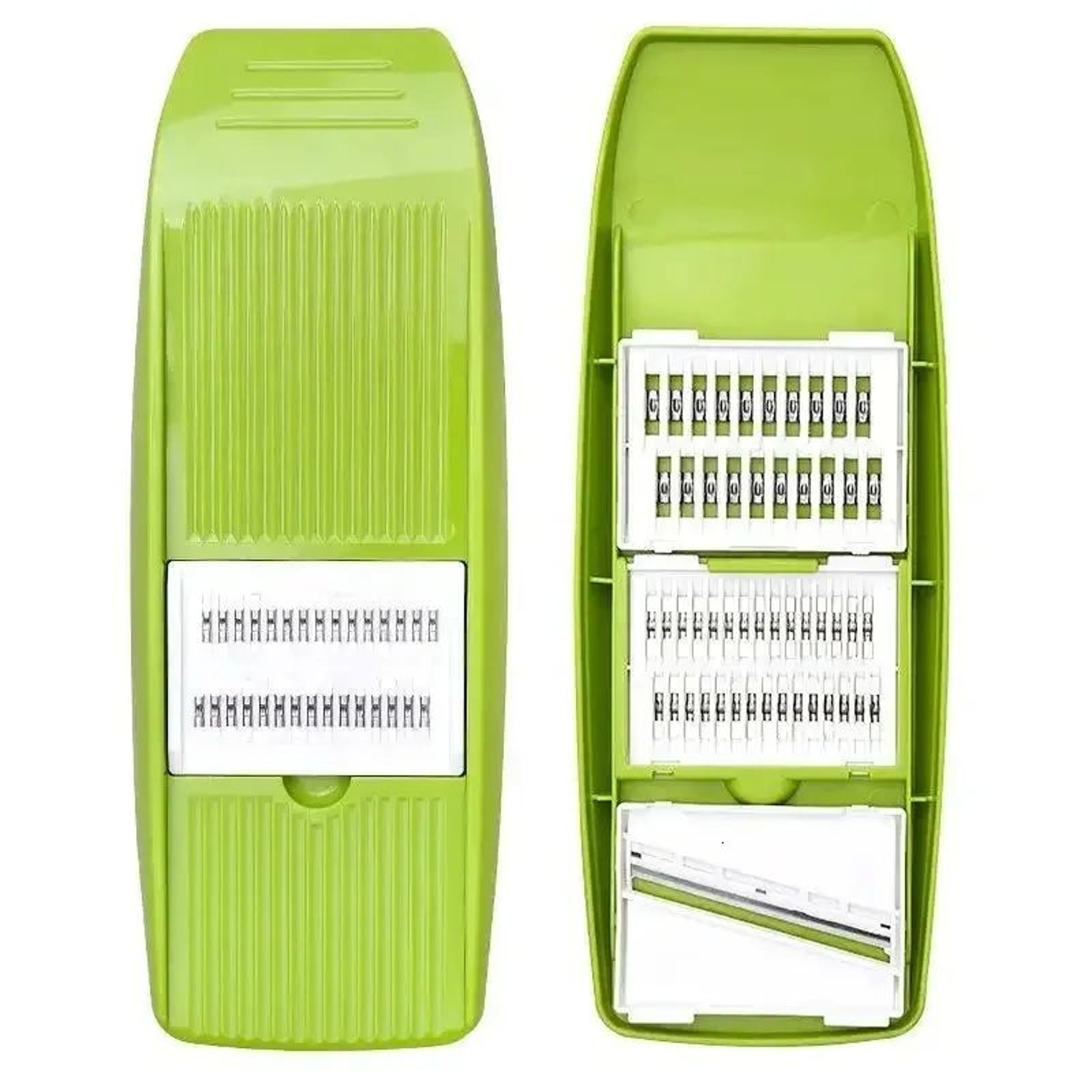 Stainless Steel Mandoline Slicer With Blades For Vegetable Slicing And Shredding 0