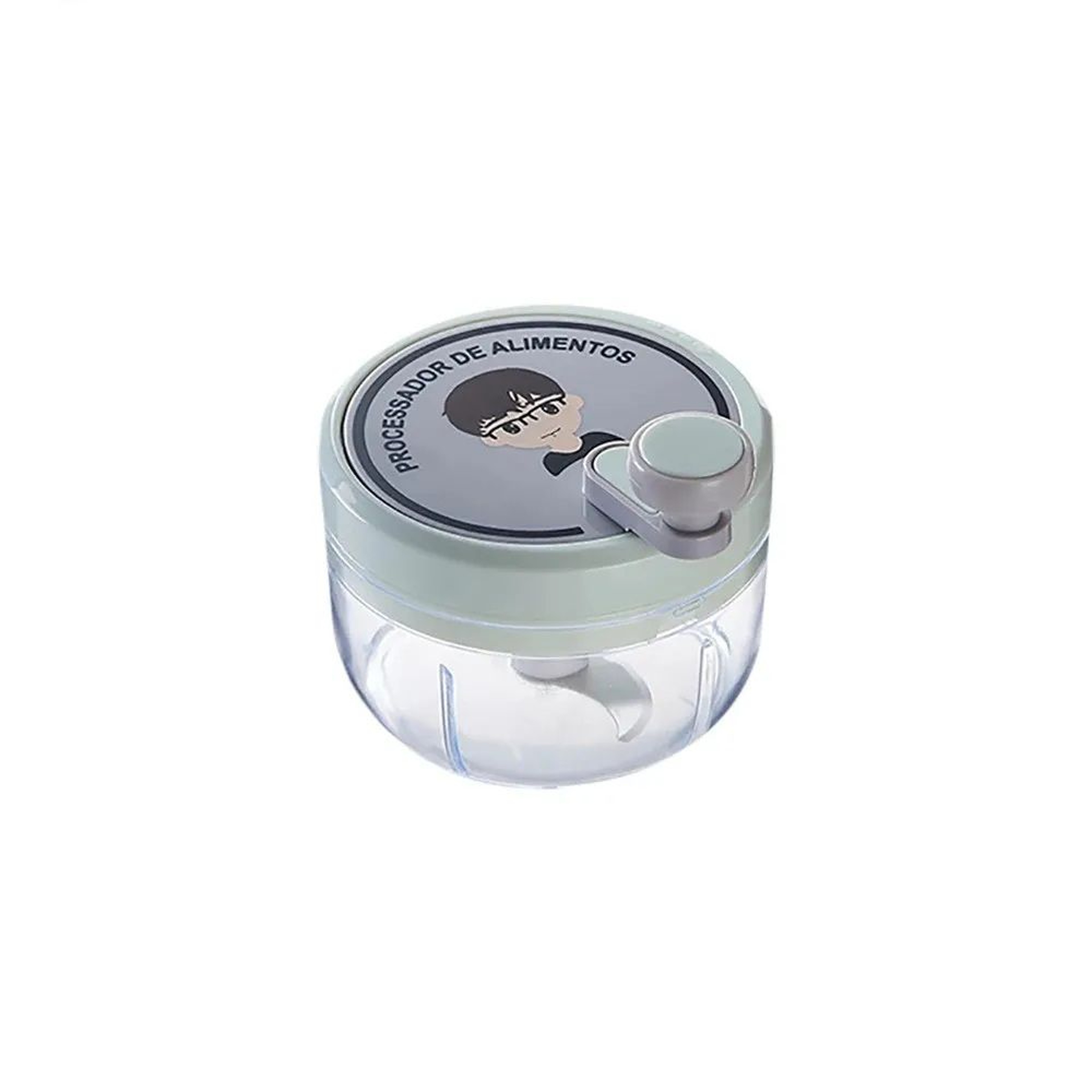 Manual Rotary Vegetable Chopper And Garlic Mincer With And Capacity Options 7