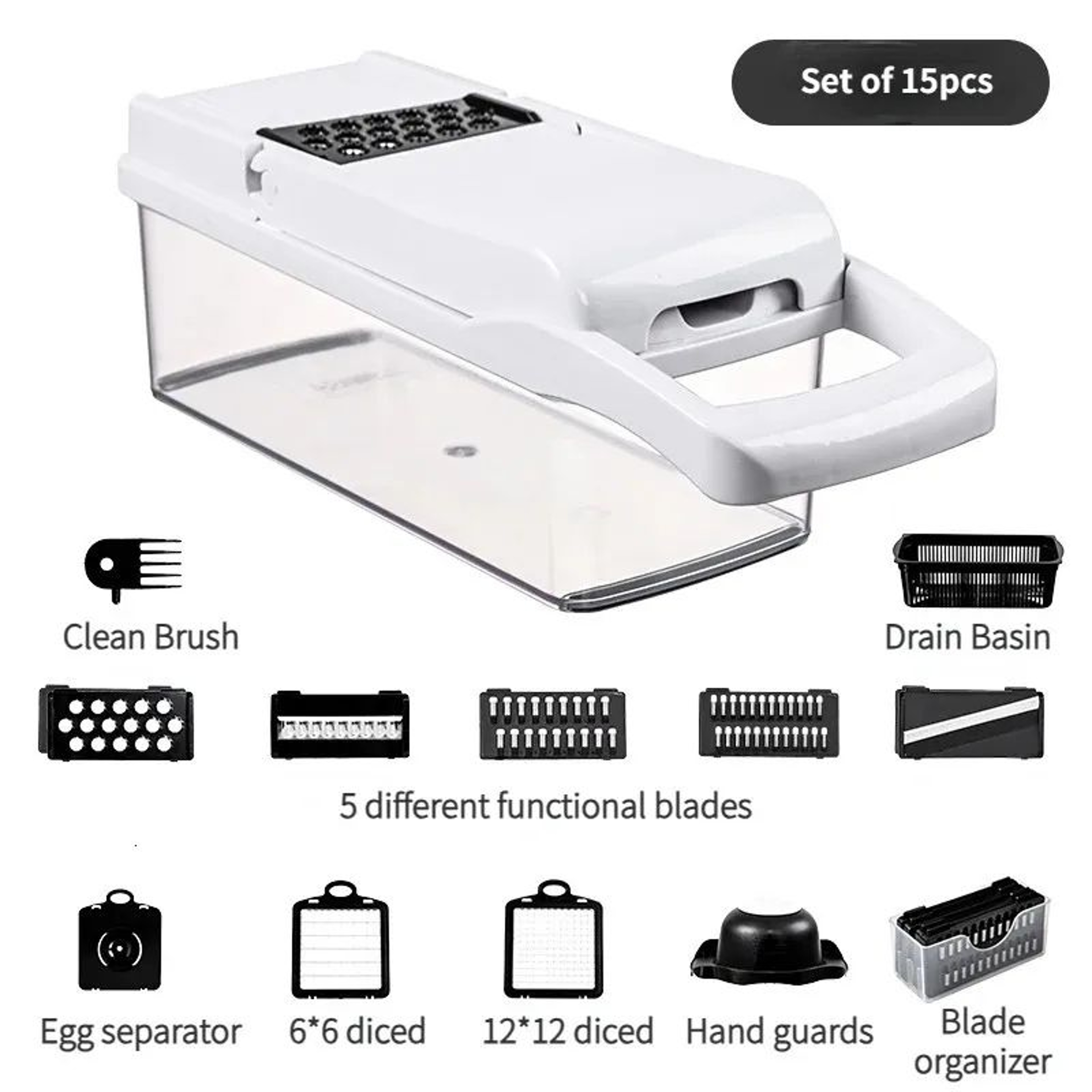 Vegetable Chopper And Food Cutter For Onions Garlic And Everyday Kitchen Prep 5