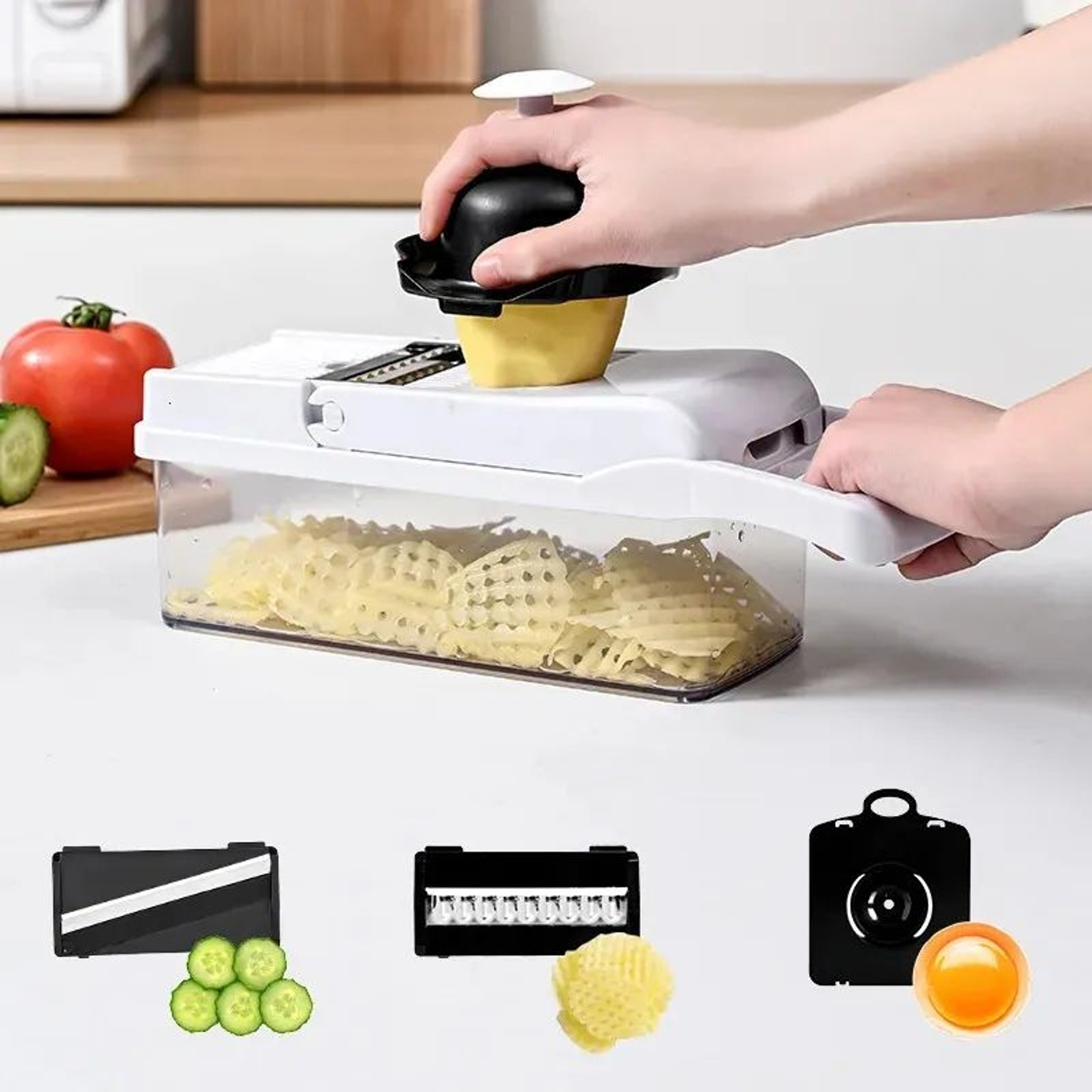Vegetable Chopper And Food Cutter For Onions Garlic And Everyday Kitchen Prep 2