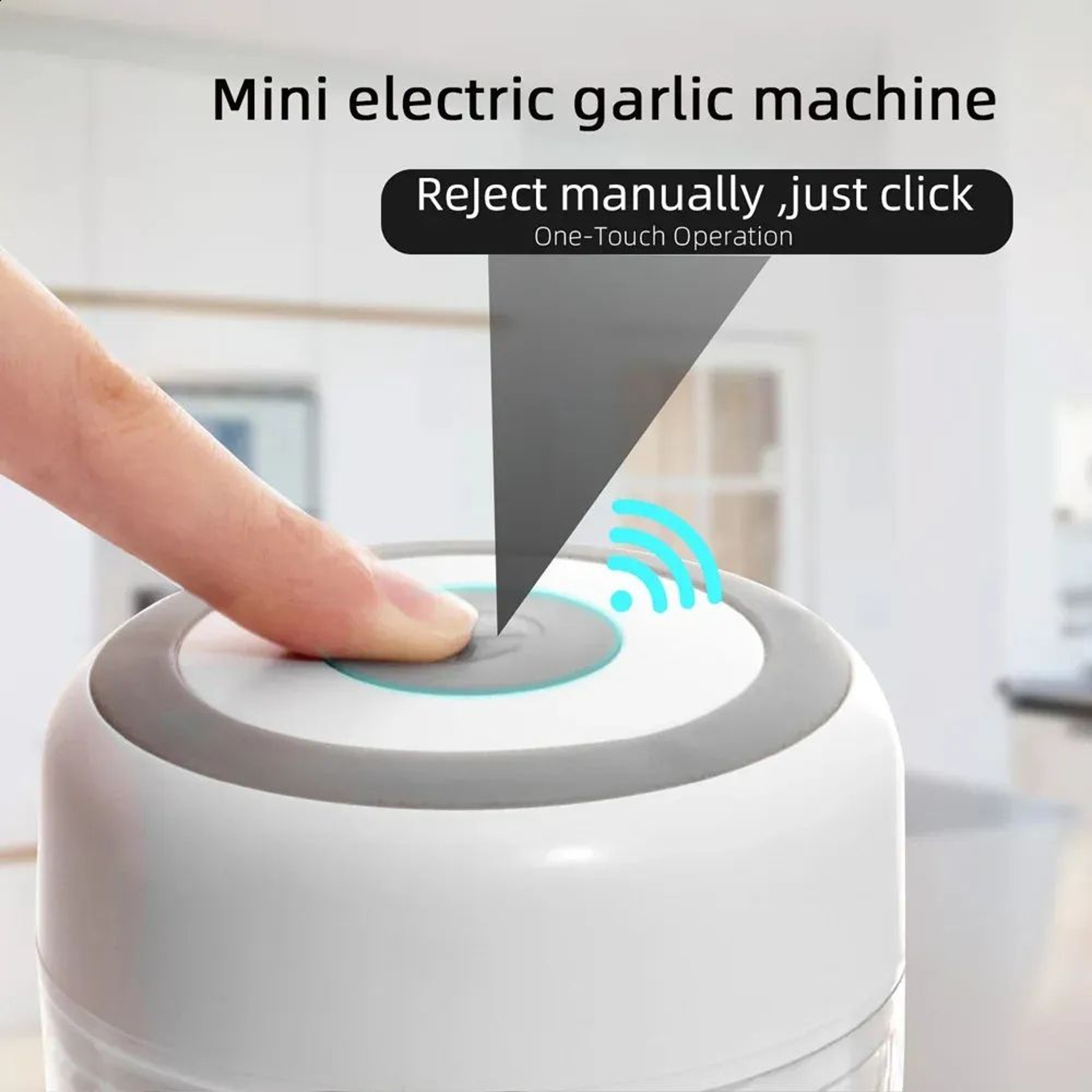 Electric Mini Food Chopper USB Rechargeable Garlic Mincer And Vegetable Grinder 4