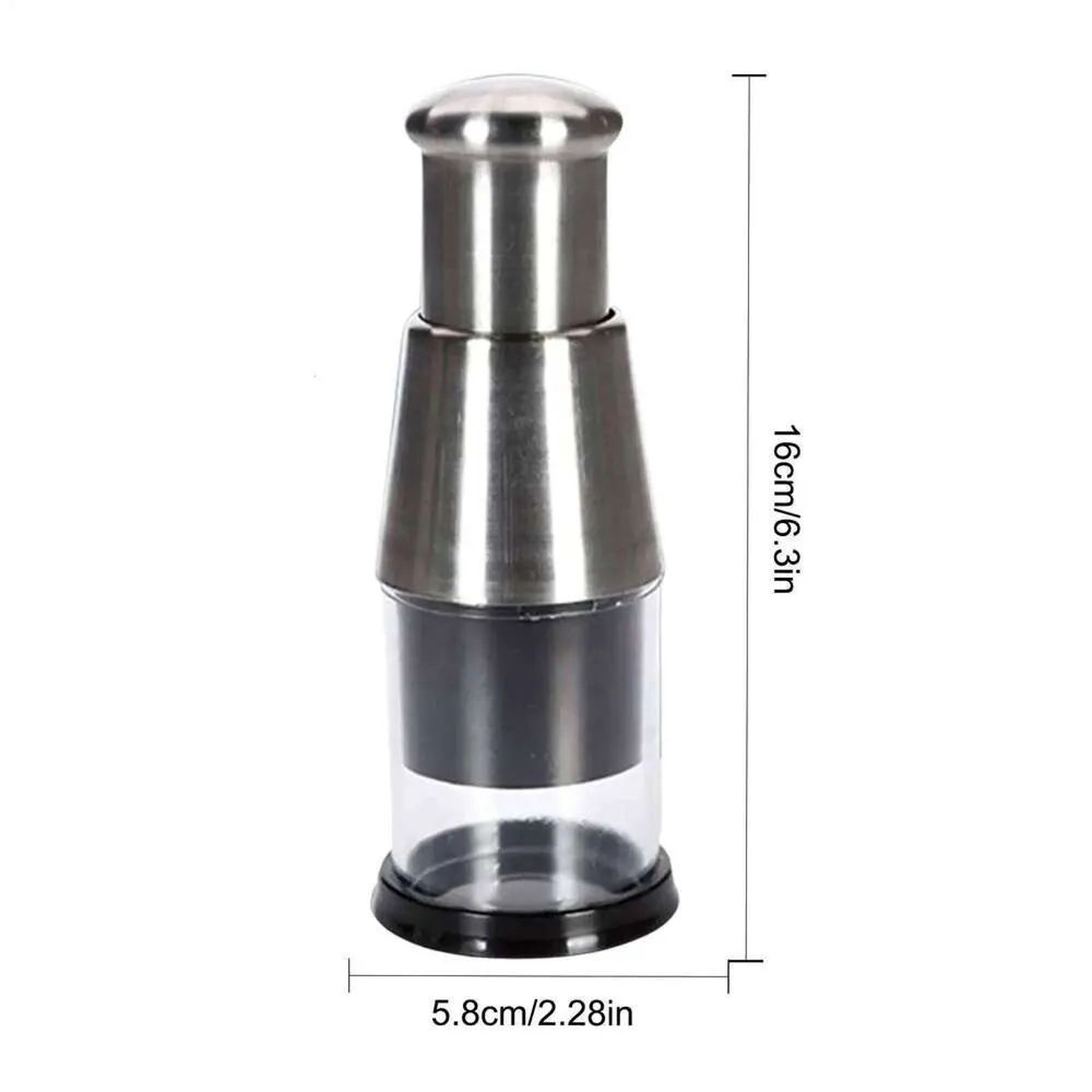 Stainless Steel Manual Food Chopper For Vegetables Onions And Garlic 5