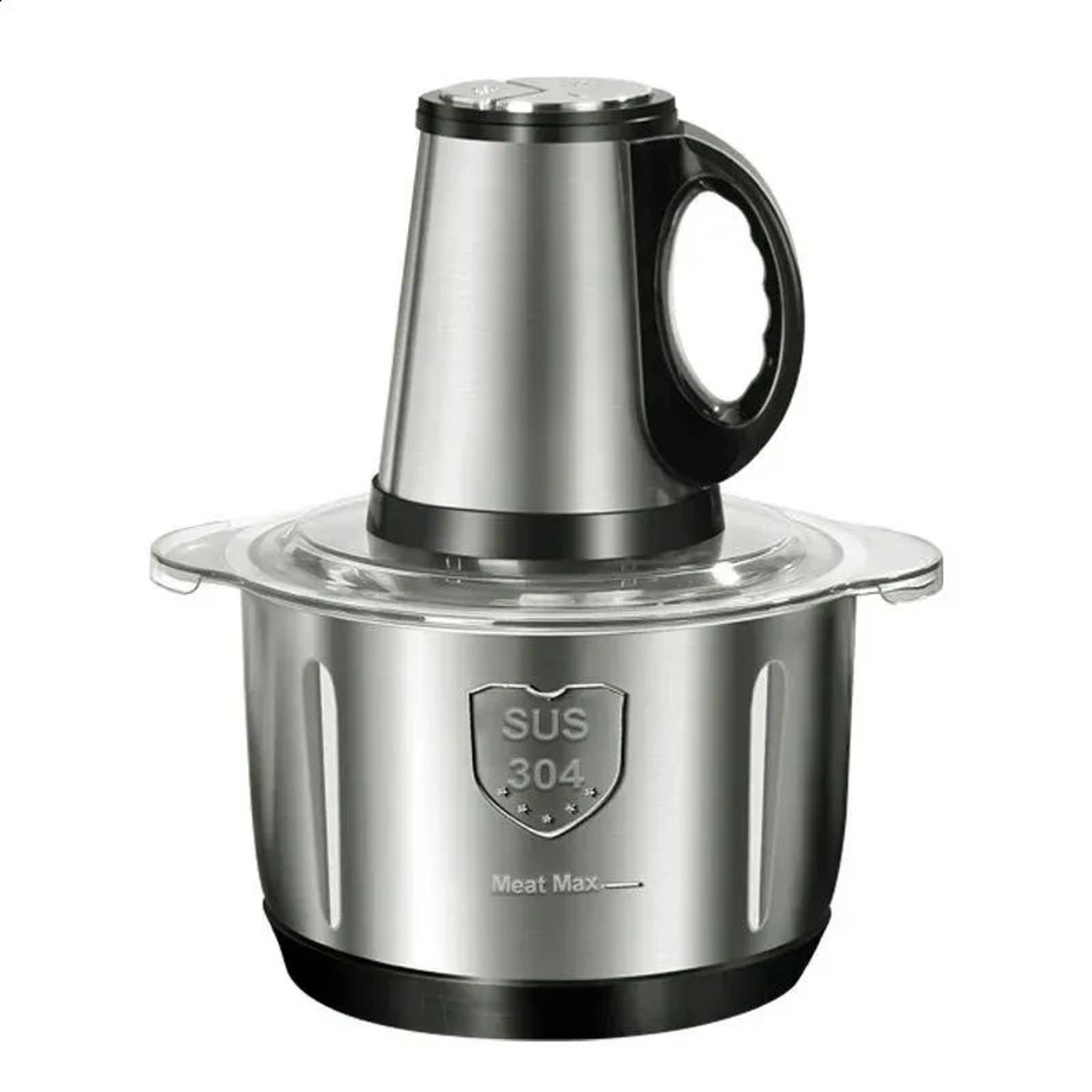 Electric Meat Grinder Stainless Steel Food Chopper With Adjustable Speeds 0