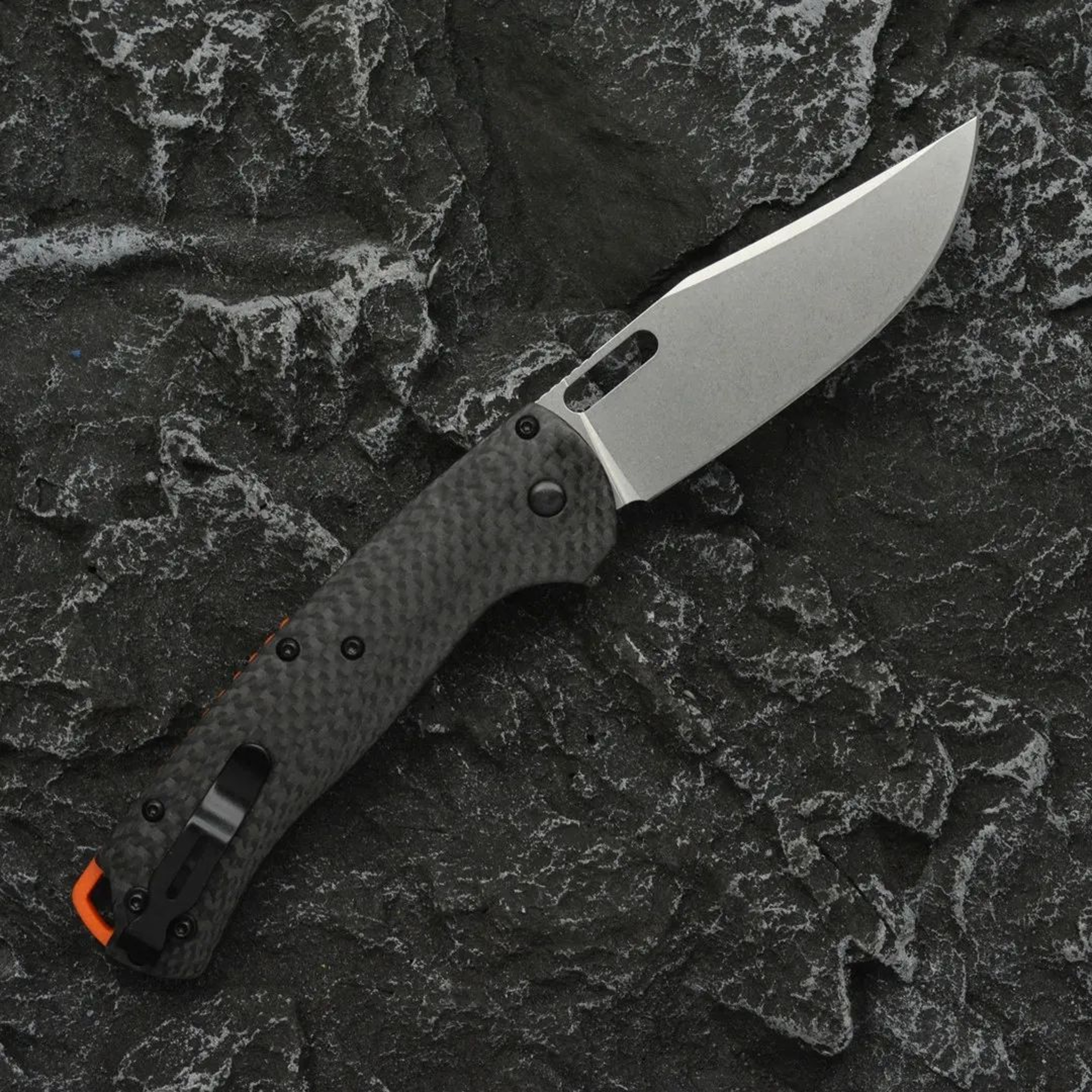 Folding Knife With Carbon Fiber Handle And CPM Blade For Outdoor EDC Use 2