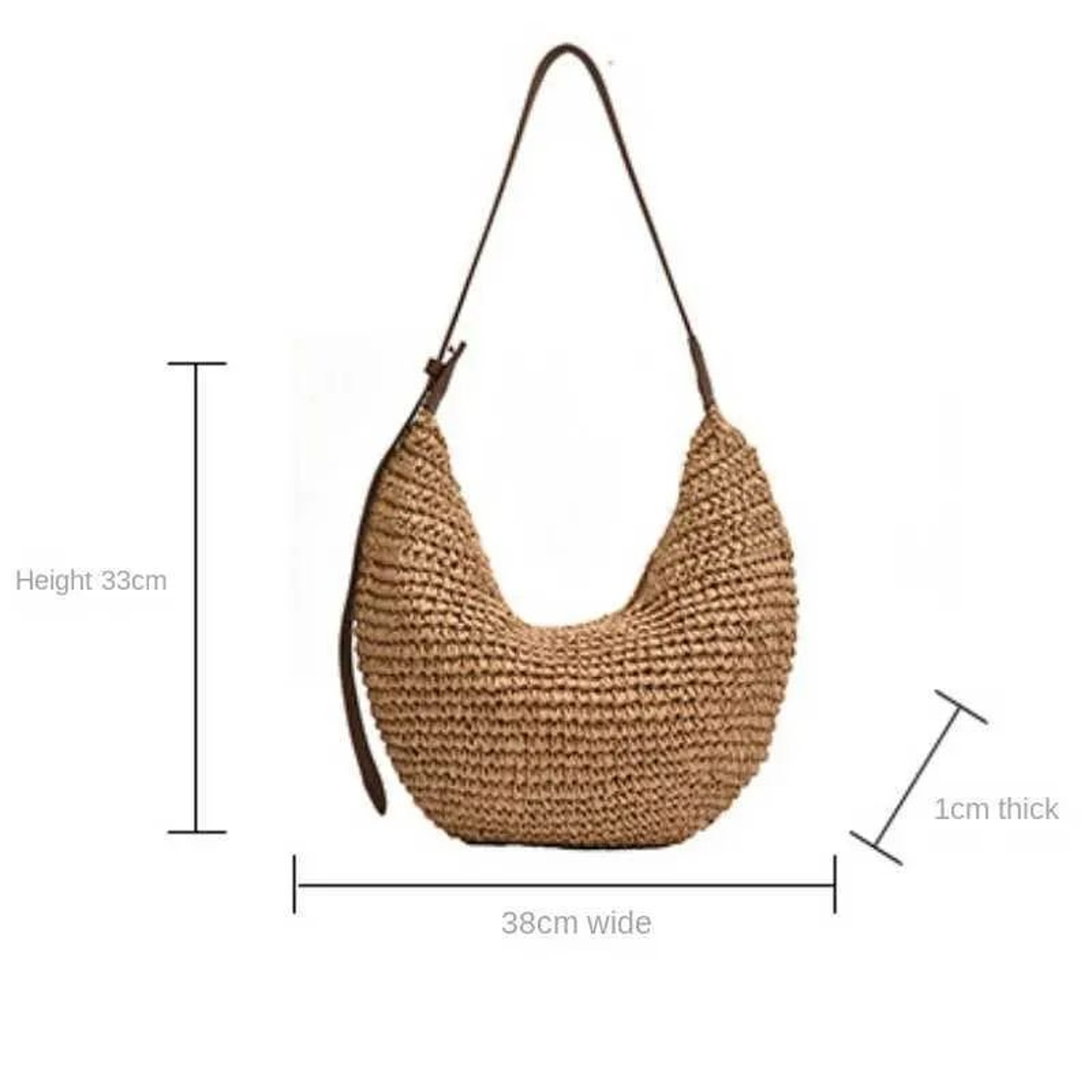 Bohemian Crossbody Bag With PU Leather And Zipper Closure For Casual Everyday Wear 5