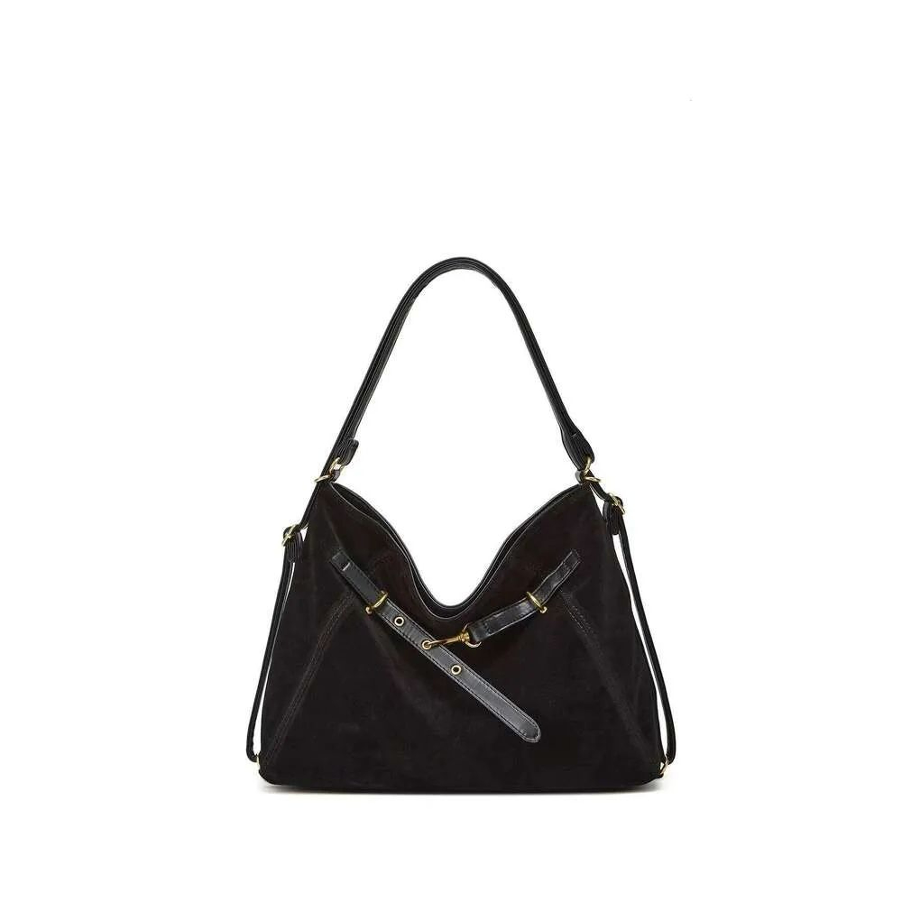 Large Plaid Tote Bag With Zipper Closure And Versatile Shoulder Crossbody Design 4