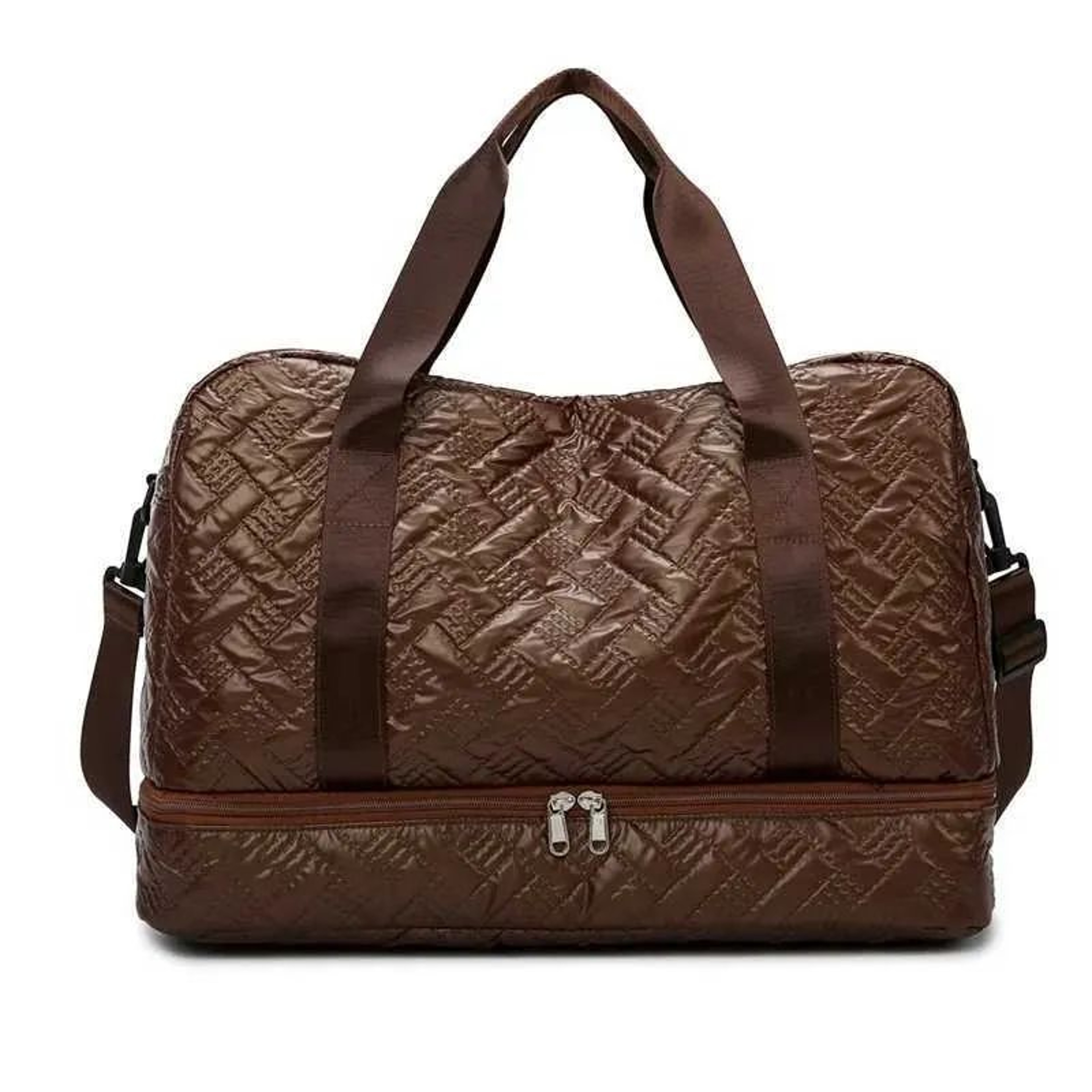 Lightweight Travel Duffle Bag With Large Capacity And Foldable Weekender Design 7