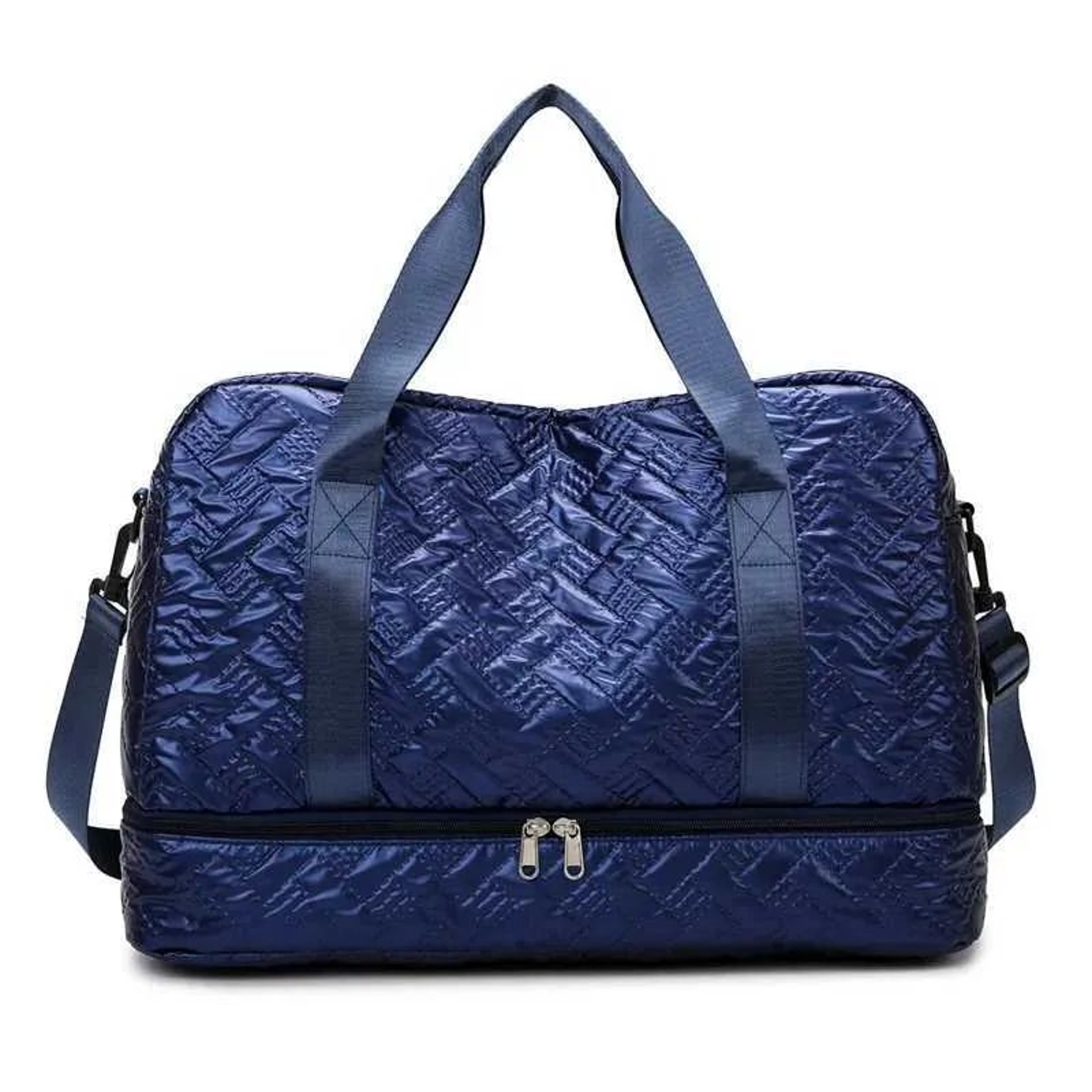 Lightweight Travel Duffle Bag With Large Capacity And Foldable Weekender Design 8