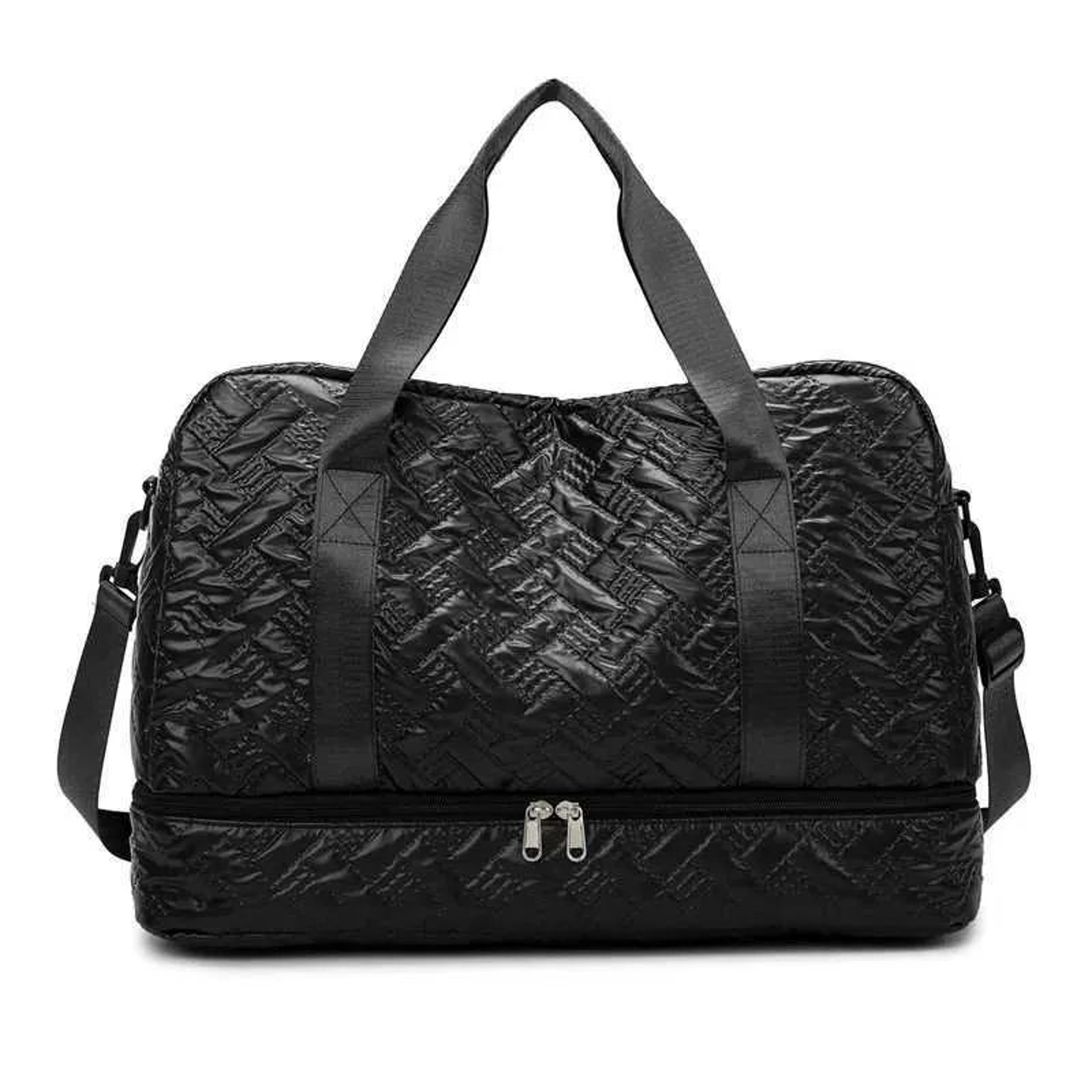 Lightweight Travel Duffle Bag With Large Capacity And Foldable Weekender Design 6