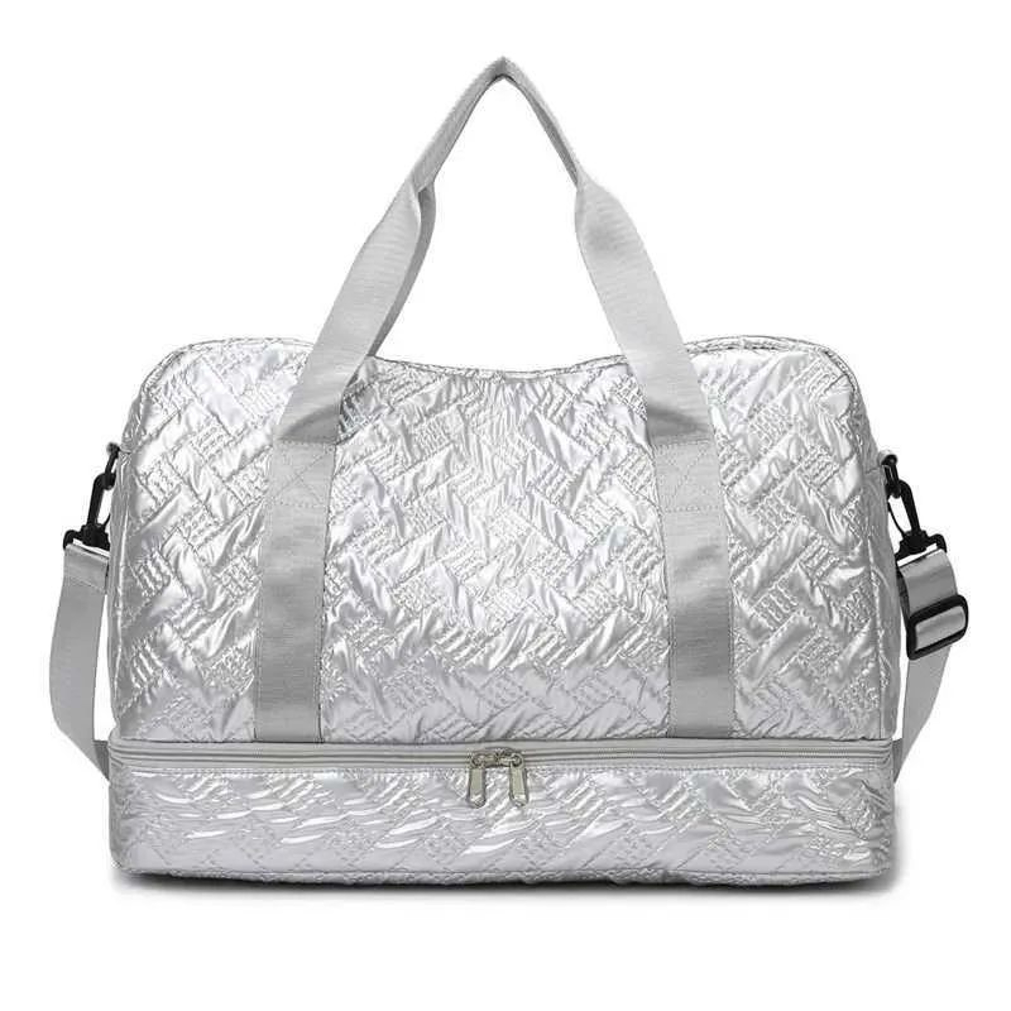 Lightweight Travel Duffle Bag With Large Capacity And Foldable Weekender Design 10