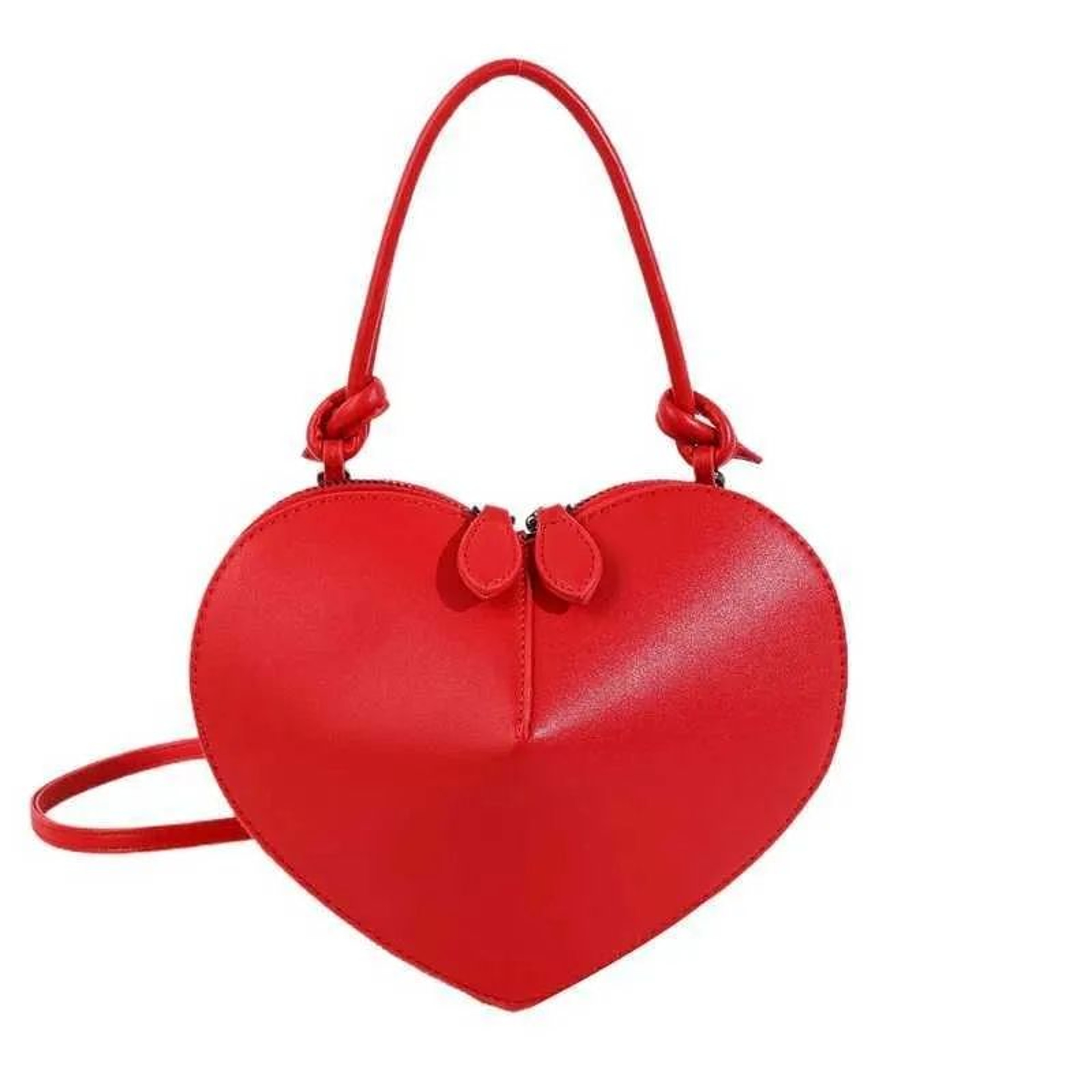 Womens Heart Shaped Handbag With PU Leather Crossbody And Shoulder Bag Style 4