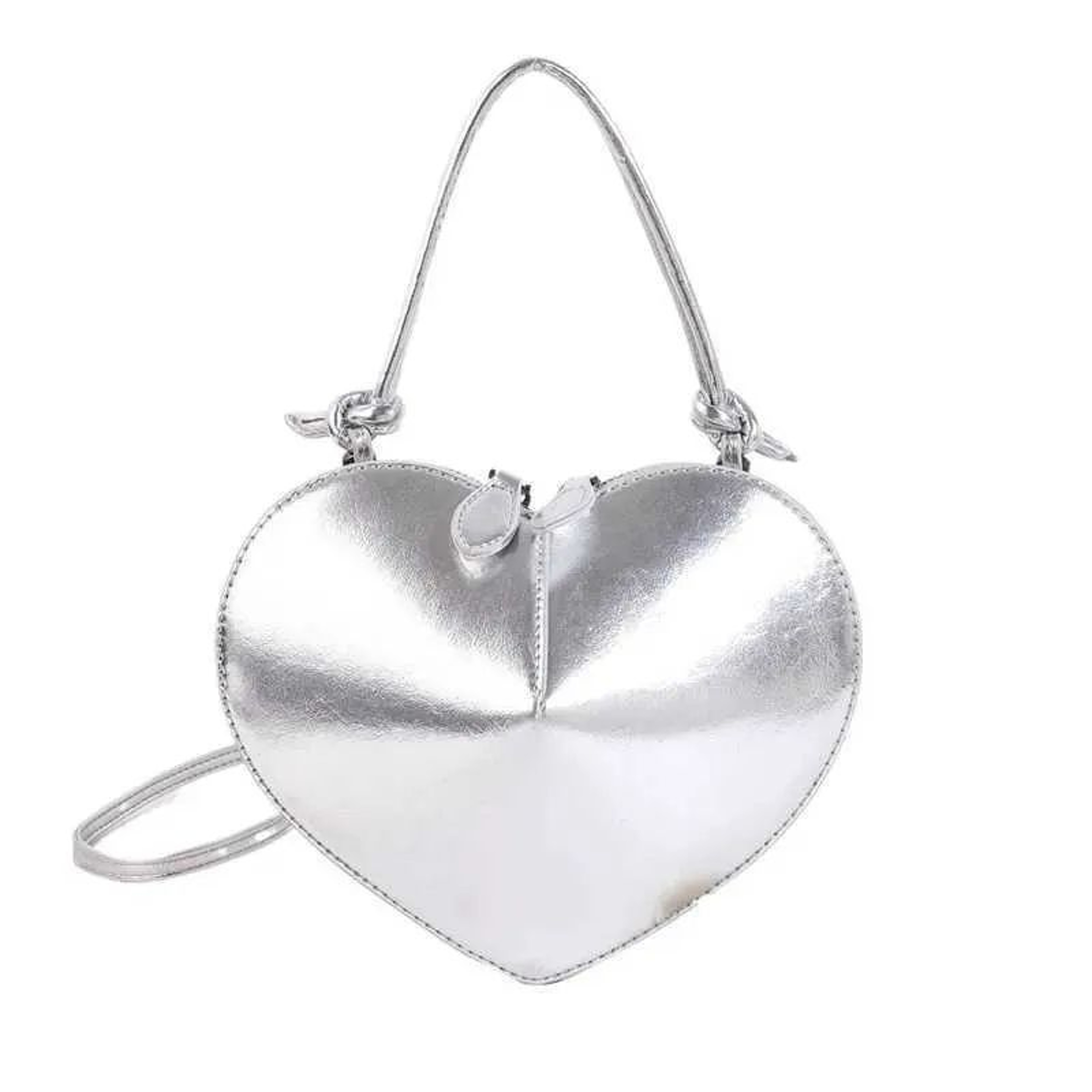 Womens Heart Shaped Handbag With PU Leather Crossbody And Shoulder Bag Style 7