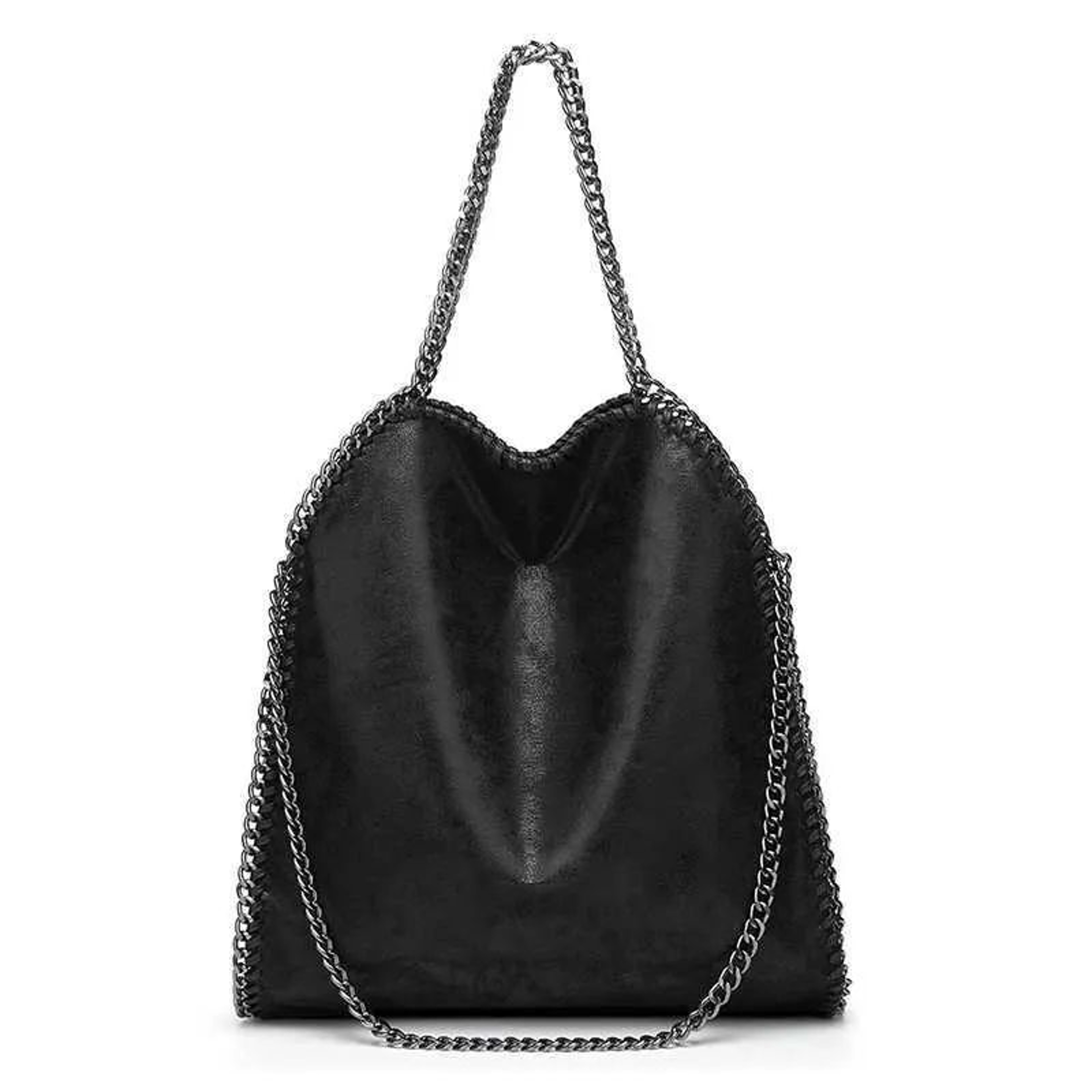 Womens Large Shoulder Handbag With Crossbody Strap And Zipper Closure 0