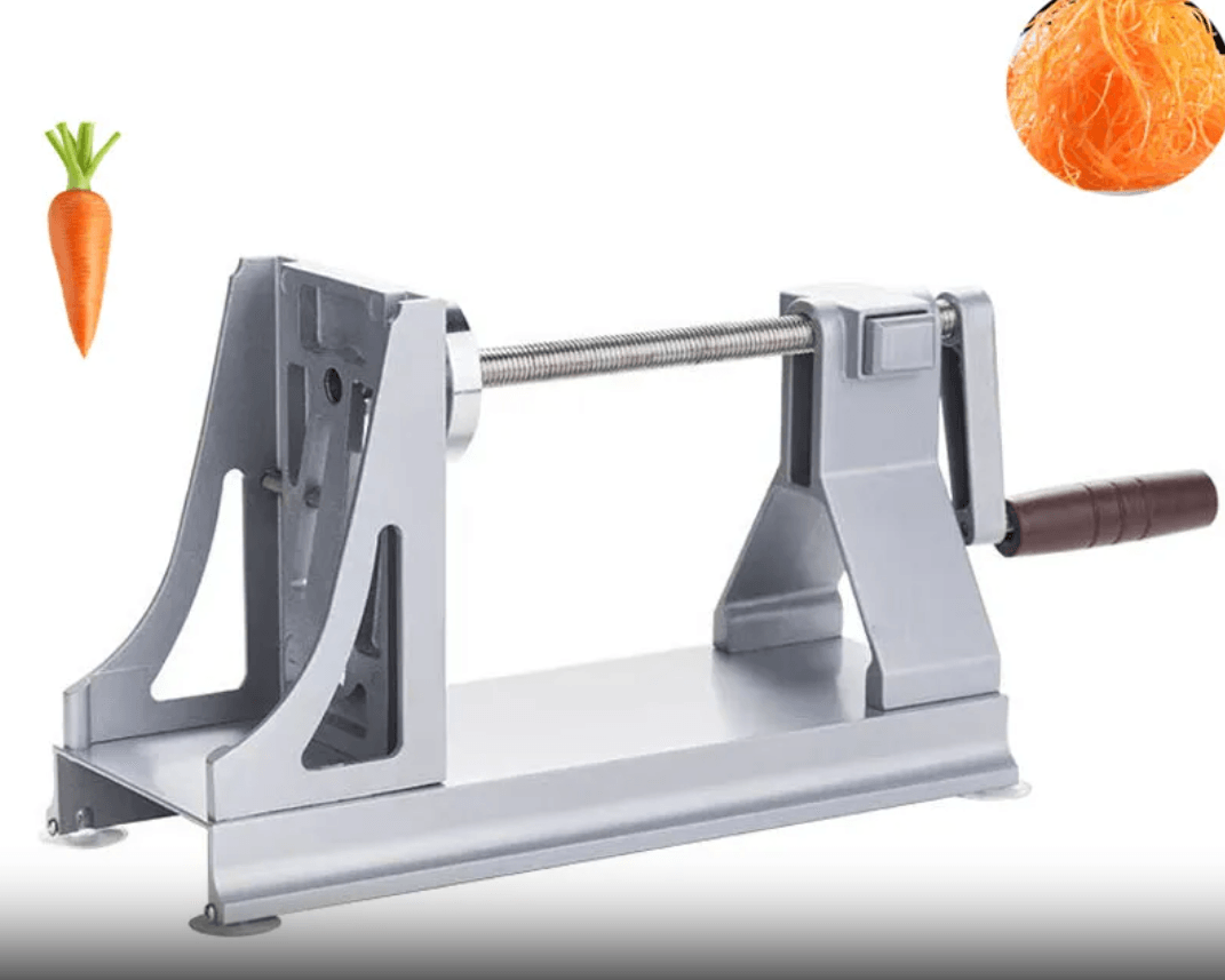 Stainless Steel Vegetable Chopper Spiralizer And Slicer With Blade Sizes 0