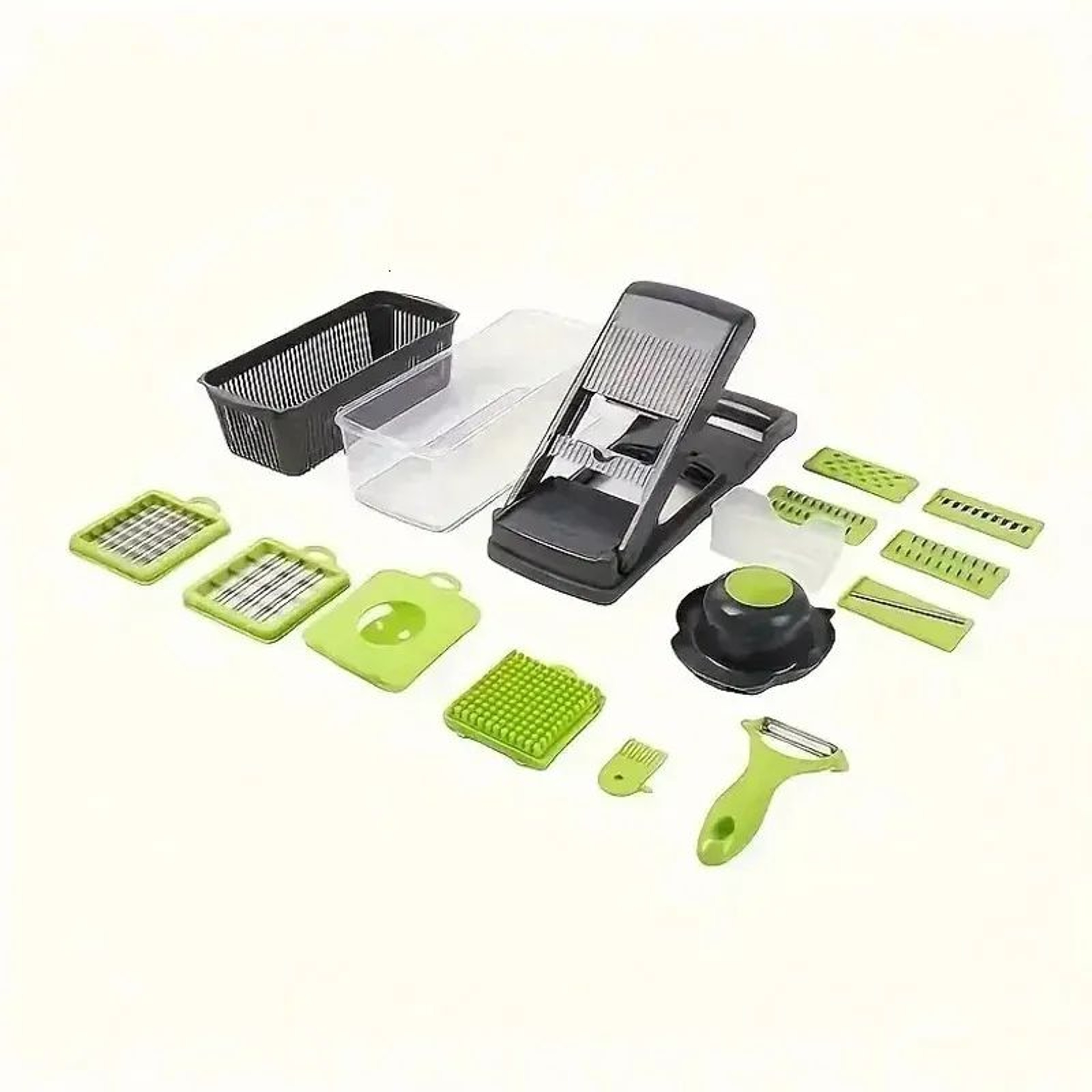 Mandoline Slicer Vegetable Chopper With Stainless Steel Blades 0