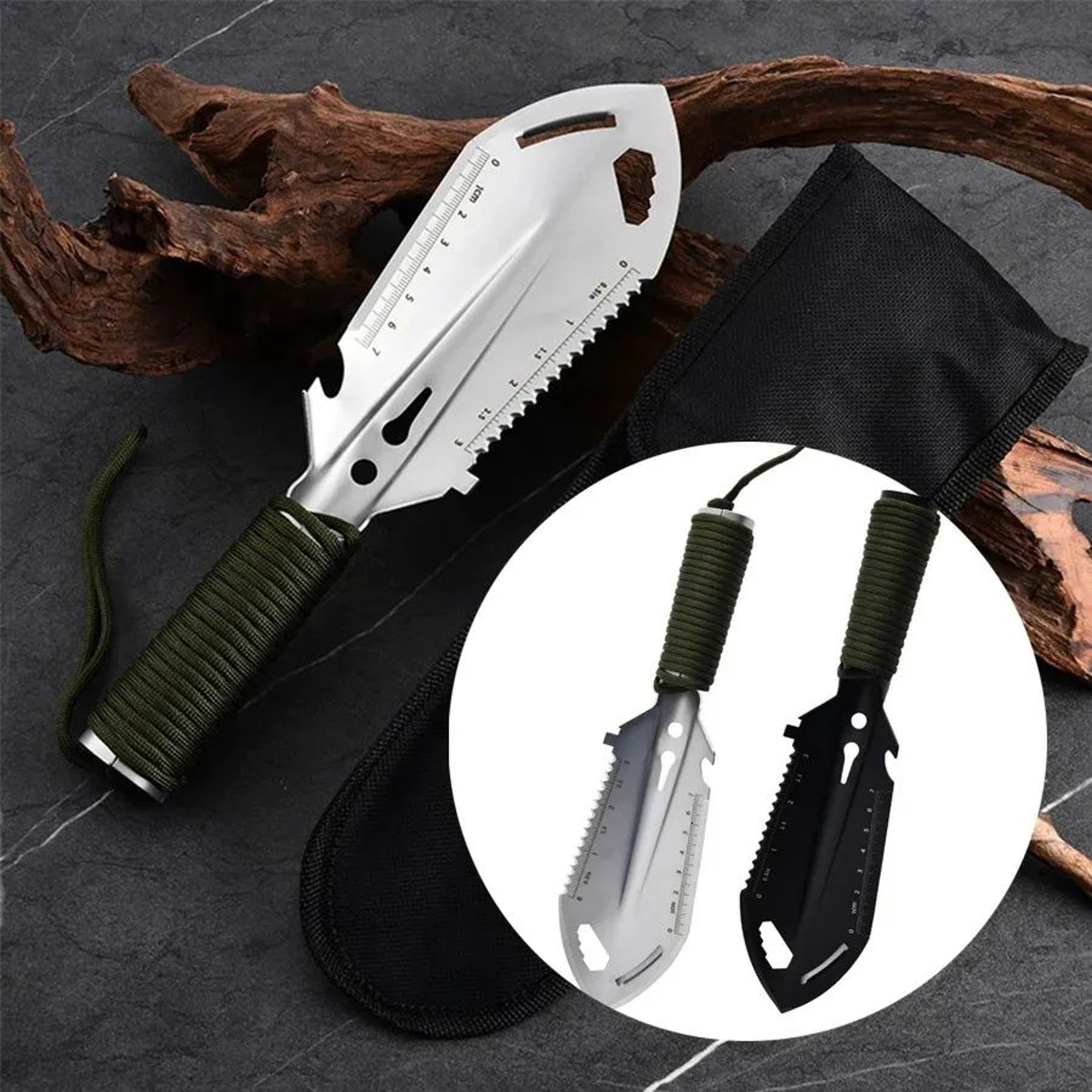 Compact Folding Hand Shovel For Gardening Camping And Outdoor Activities 5