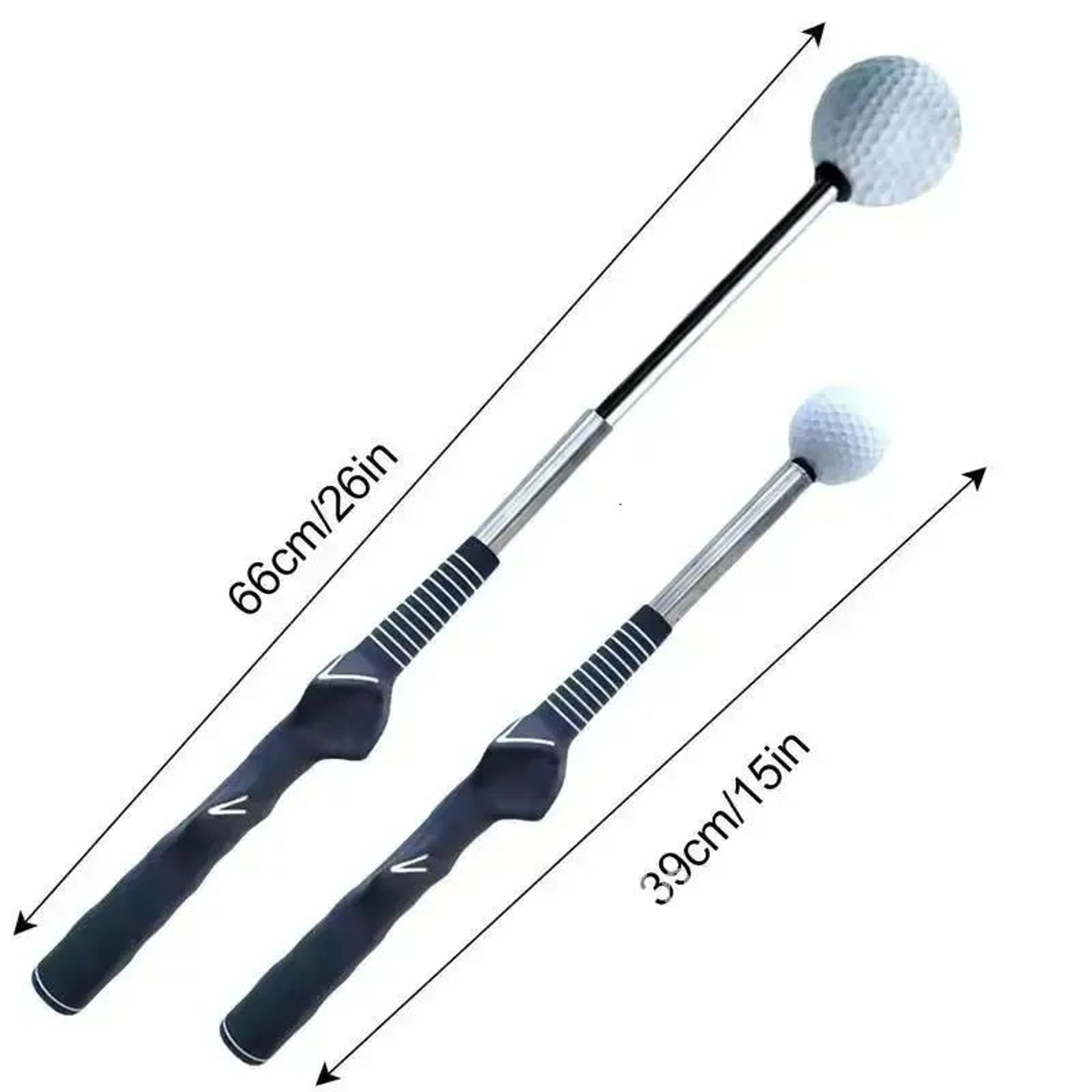 LeftHanded Golf Swing Trainer Telescopic Practice Stick For Posture Training 4