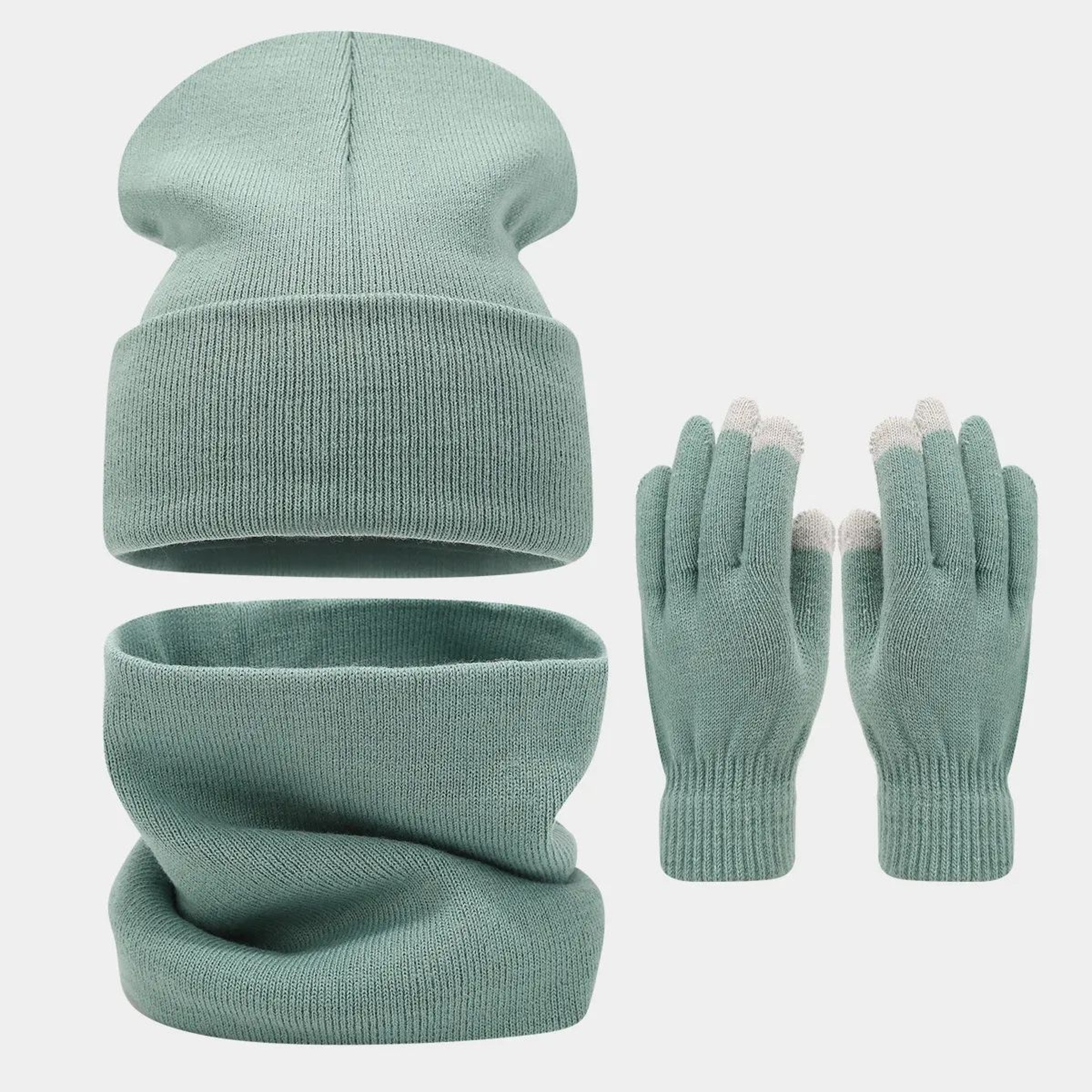 Boys Winter Hat Scarf And Gloves Polyester Cold Weather Accessories 3