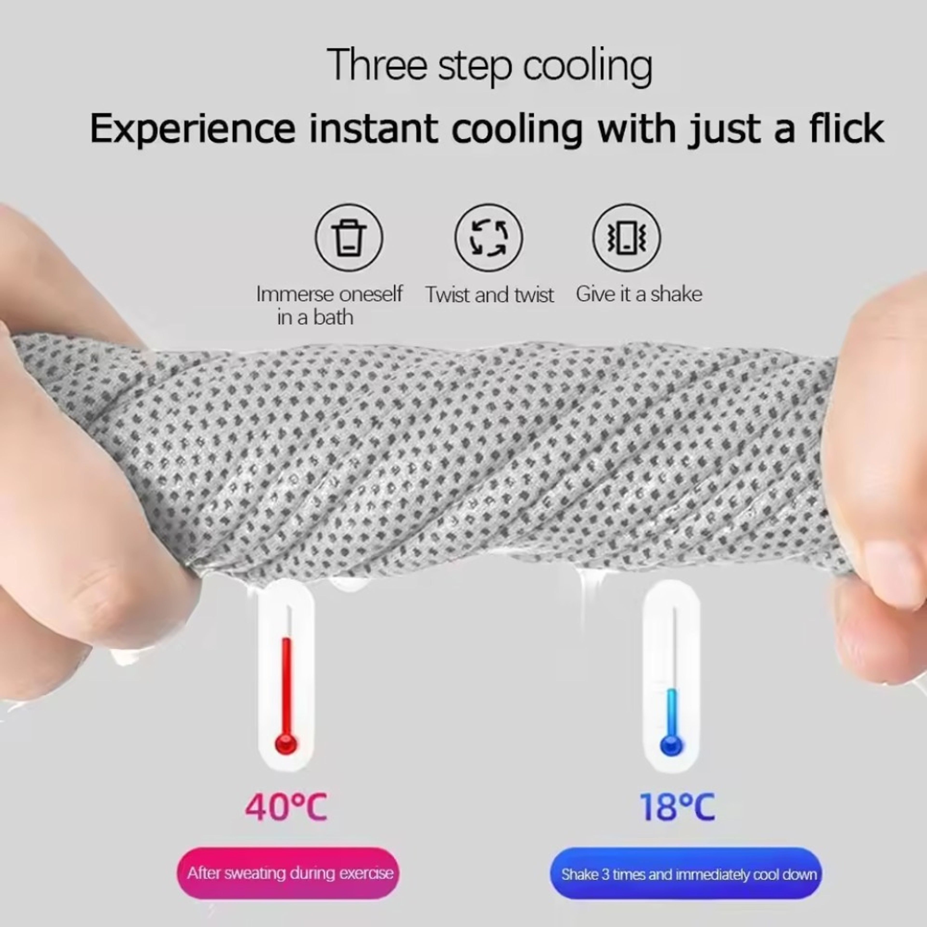 Quick Dry Sweat Absorbing Wrist Protector for Running, Fitness & Outdoor Sports – view 4