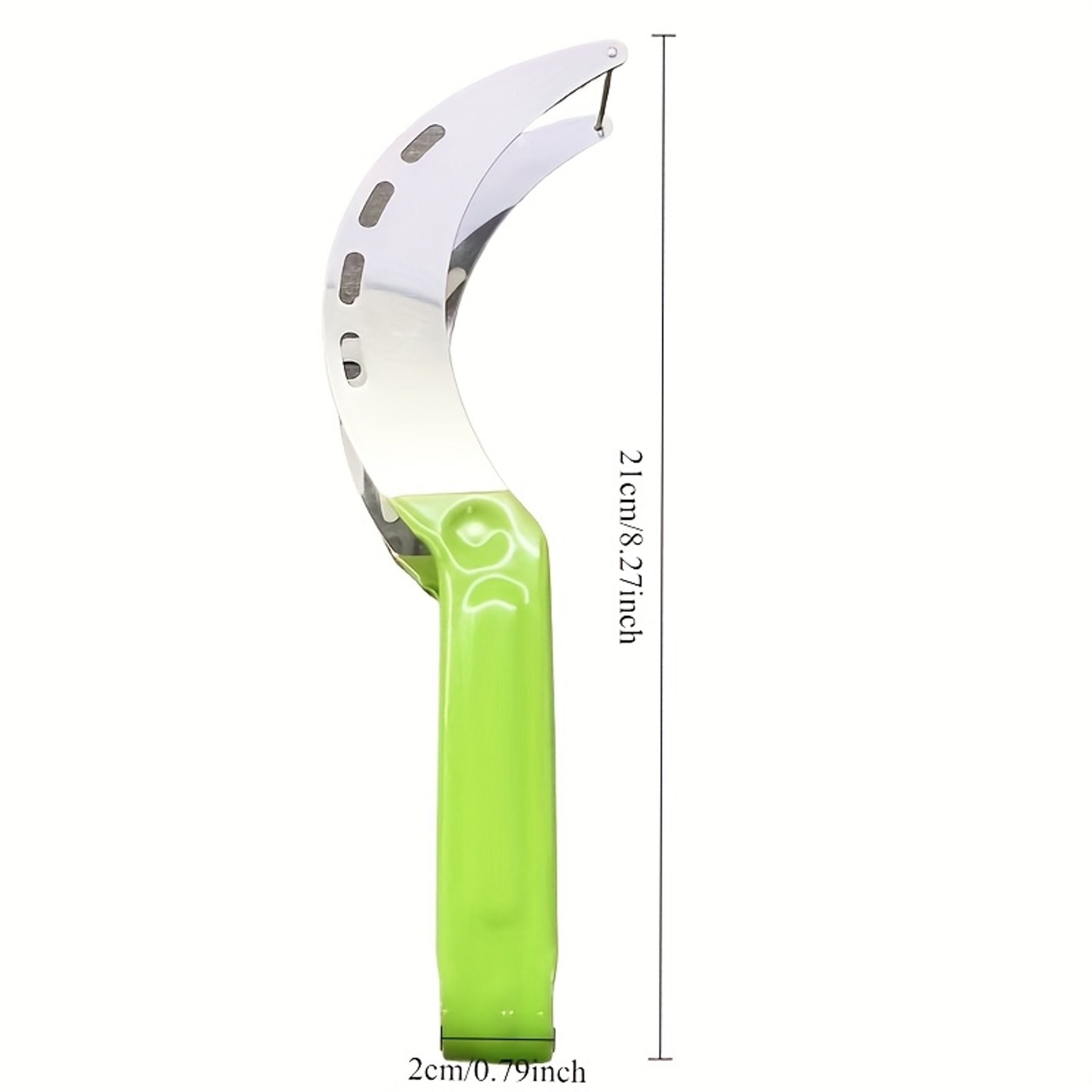 EasyGrip Watermelon Slicer Stainless Steel Fruit Slicer For Melons And Large Fruits 3