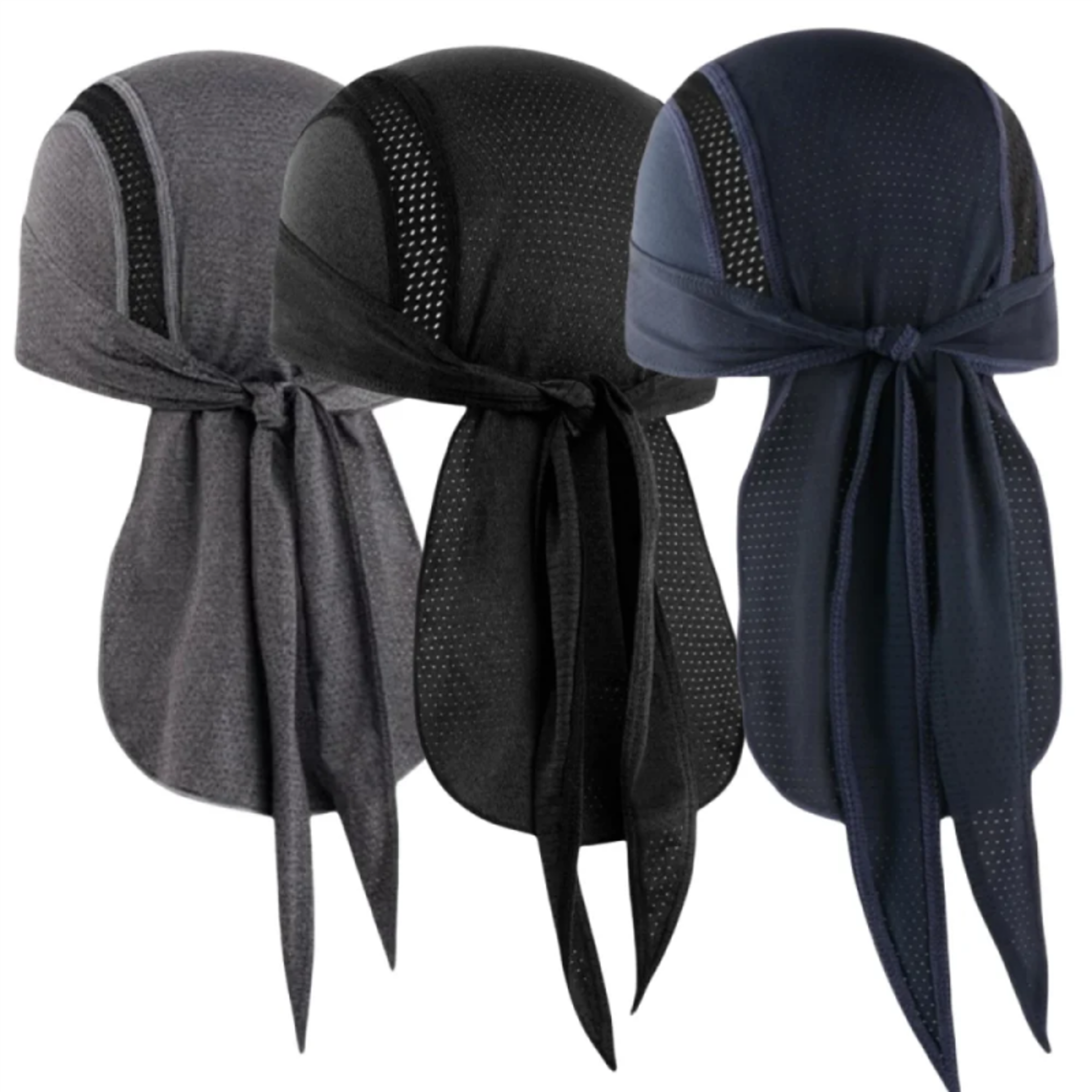 Cycling Headwear Sweat Wicking Helmet Liner Quick Dry Sports Skull Cap 4
