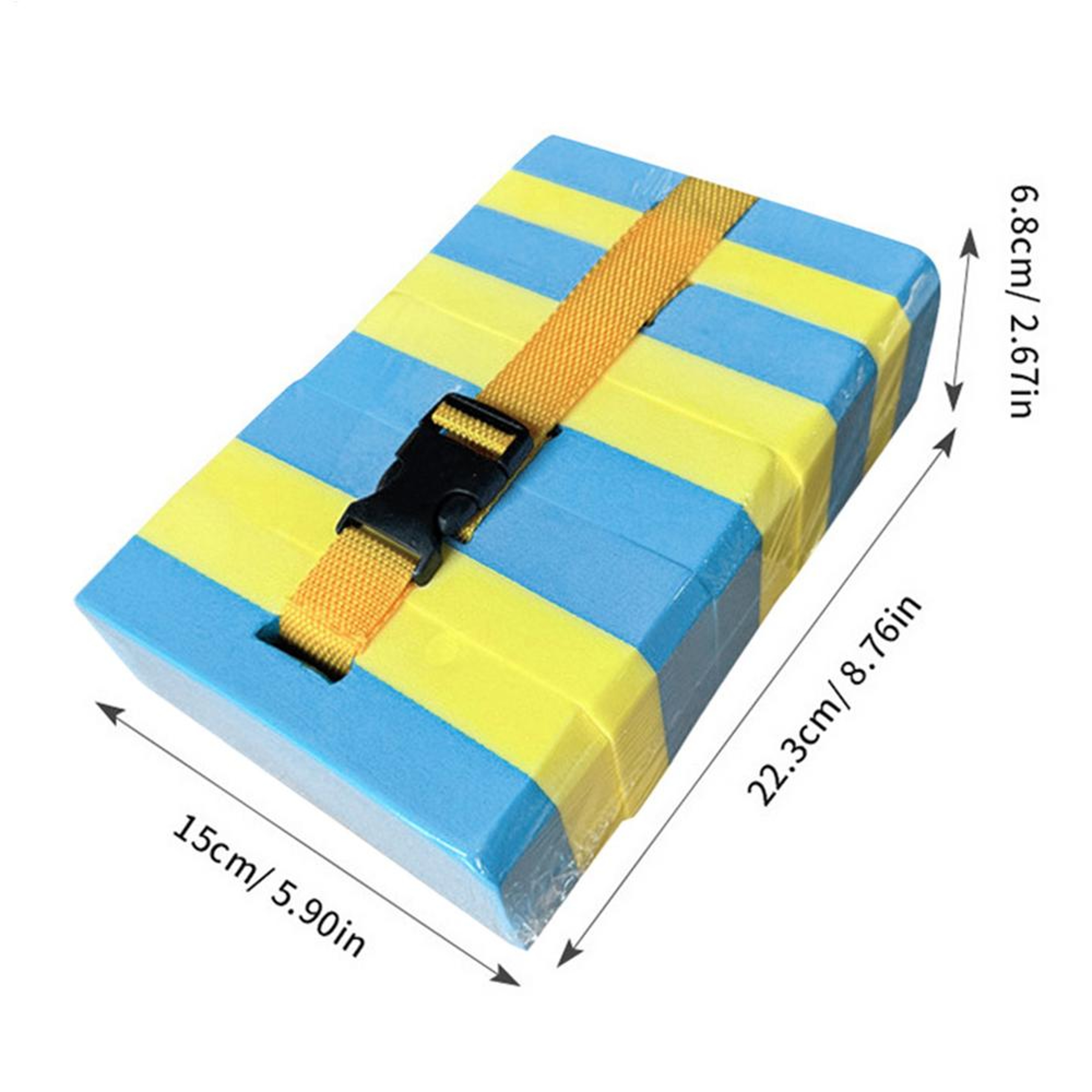 Kids Adjustable Swim Training Belt with Lightweight Floating Board – view 7