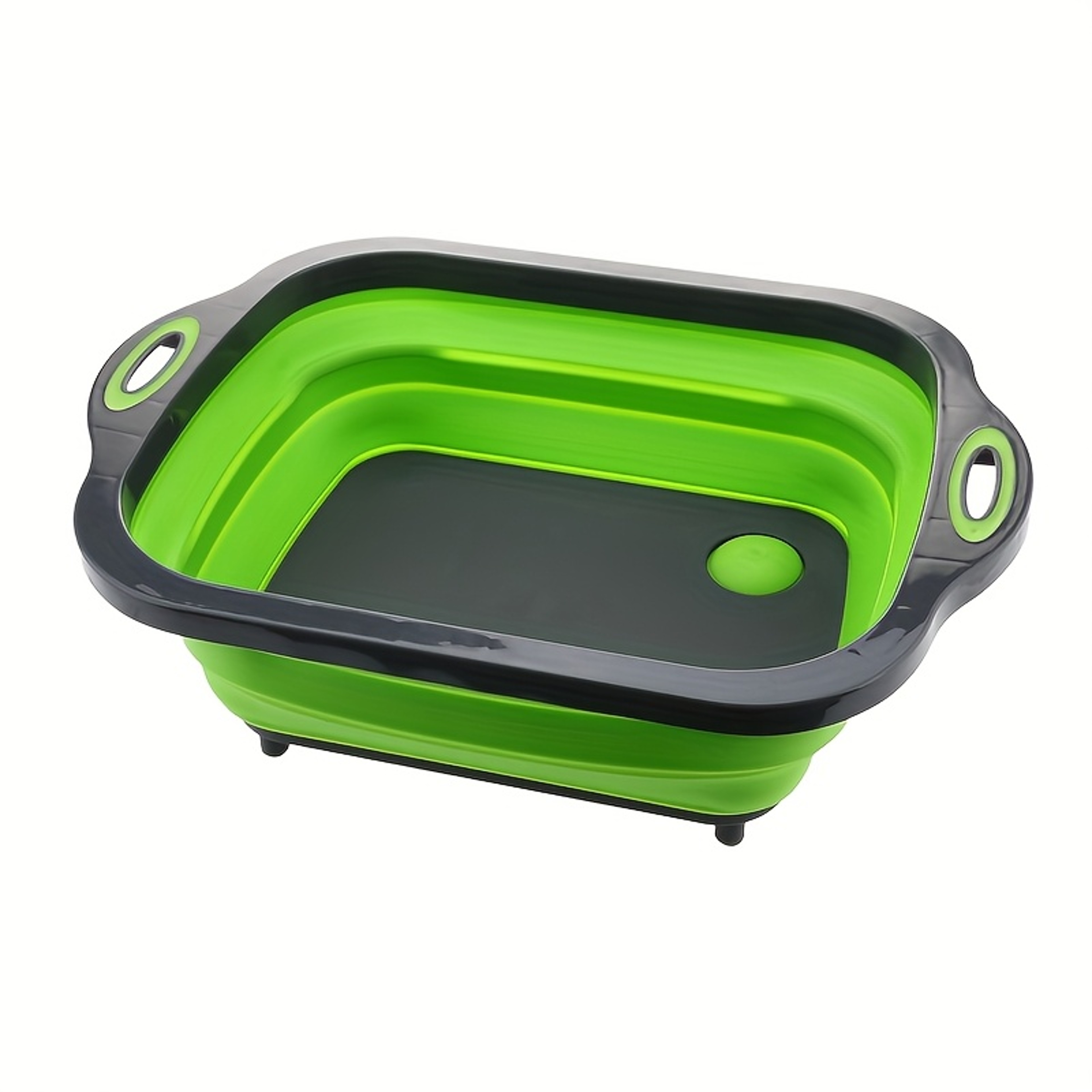 Portable Collapsible Wash Basin with Drain and Storage – view 8