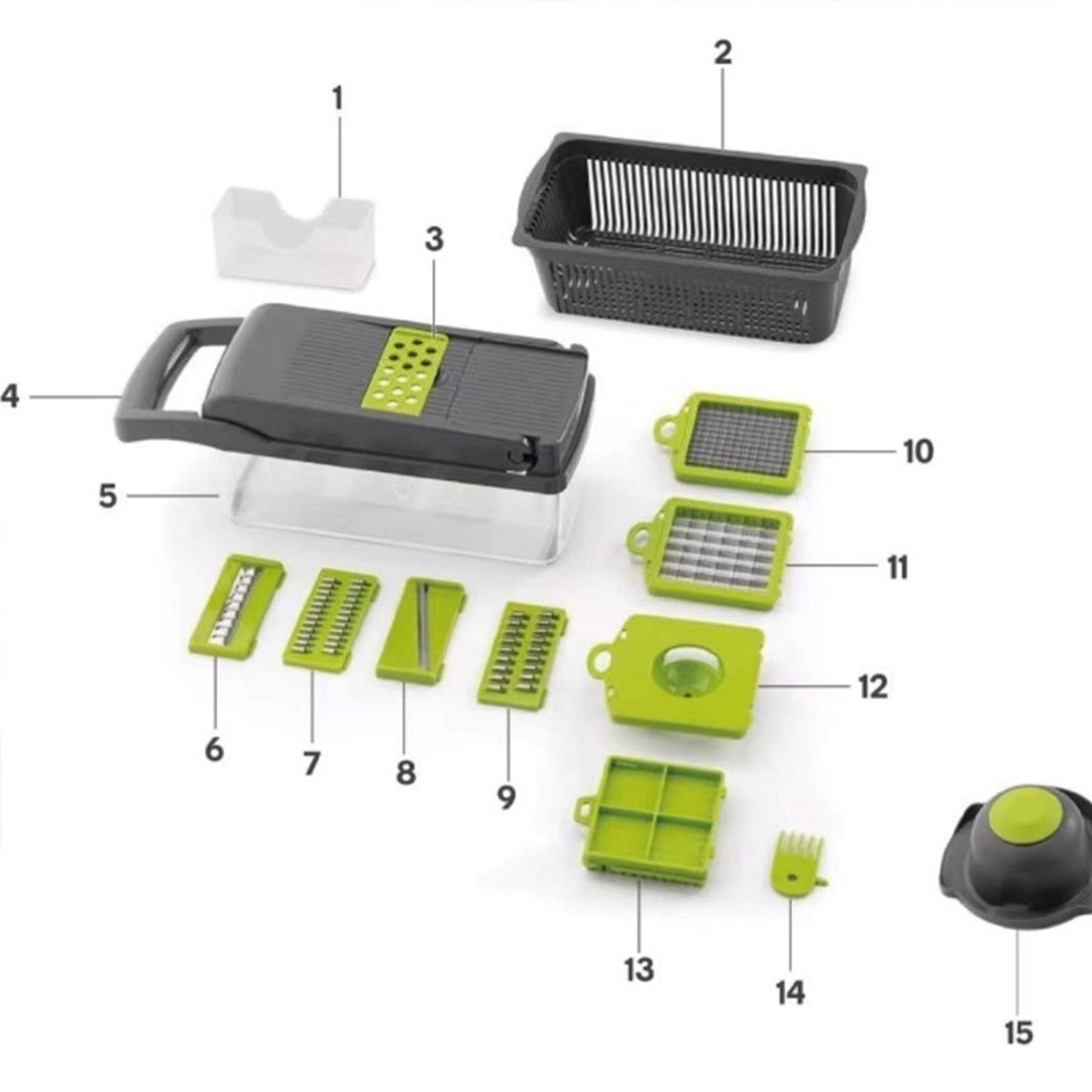 Wave Vegetable Slicer and French Fry Cutter – view 2