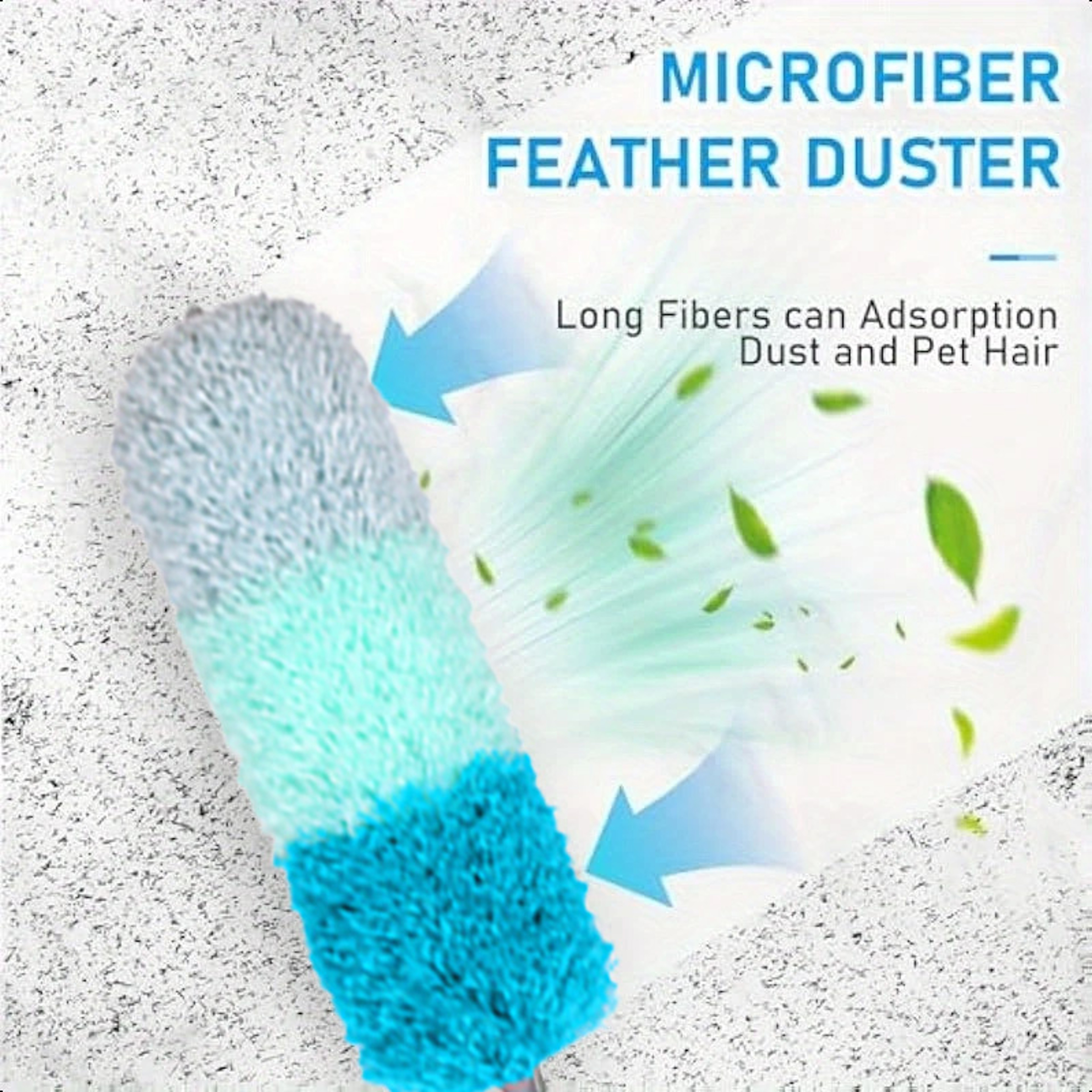 Washable Reusable Duster with Interchangeable Heads for Multi Surface Cleaning – view 5