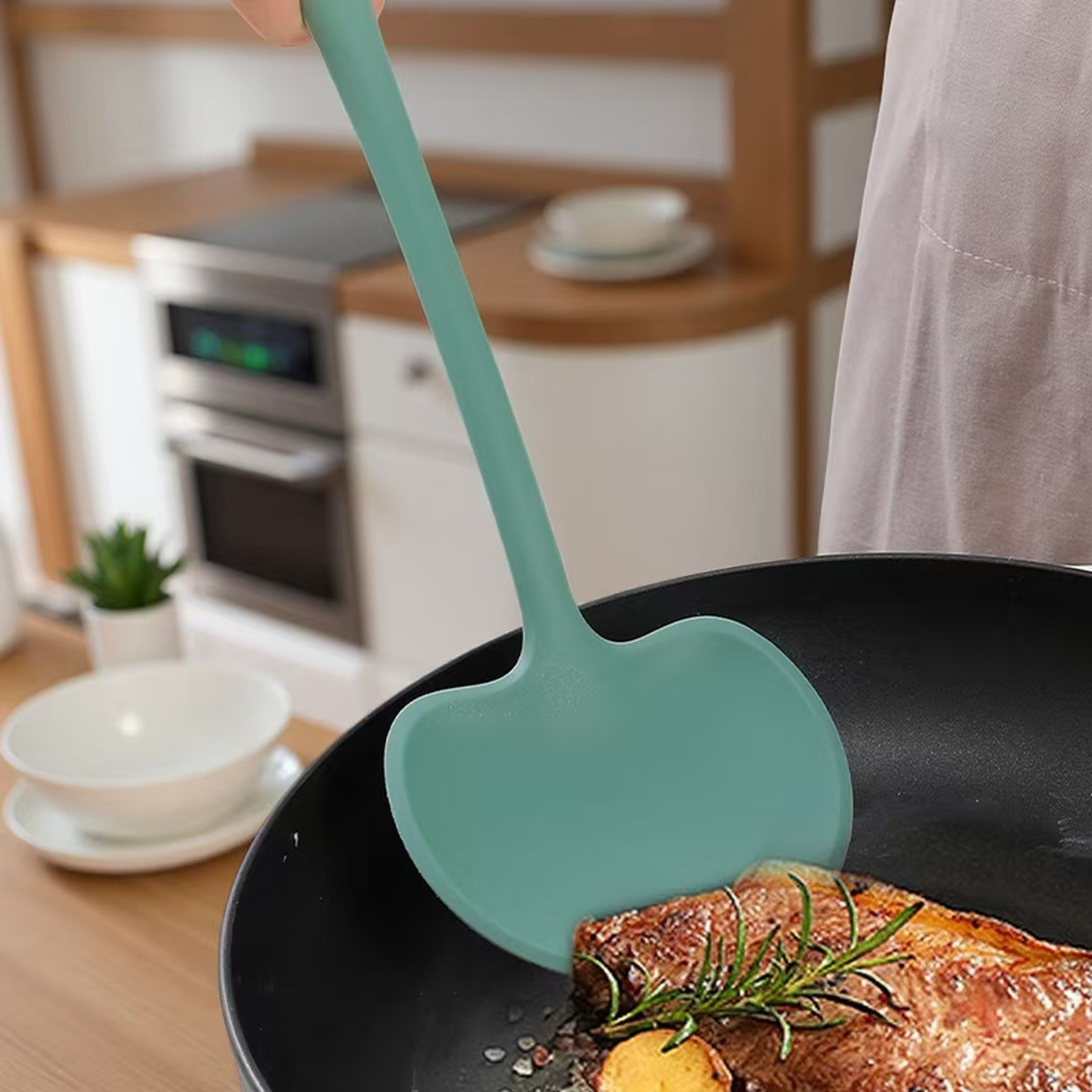 Mushroom Silicone Spatula for Nonstick Cooking – view 5