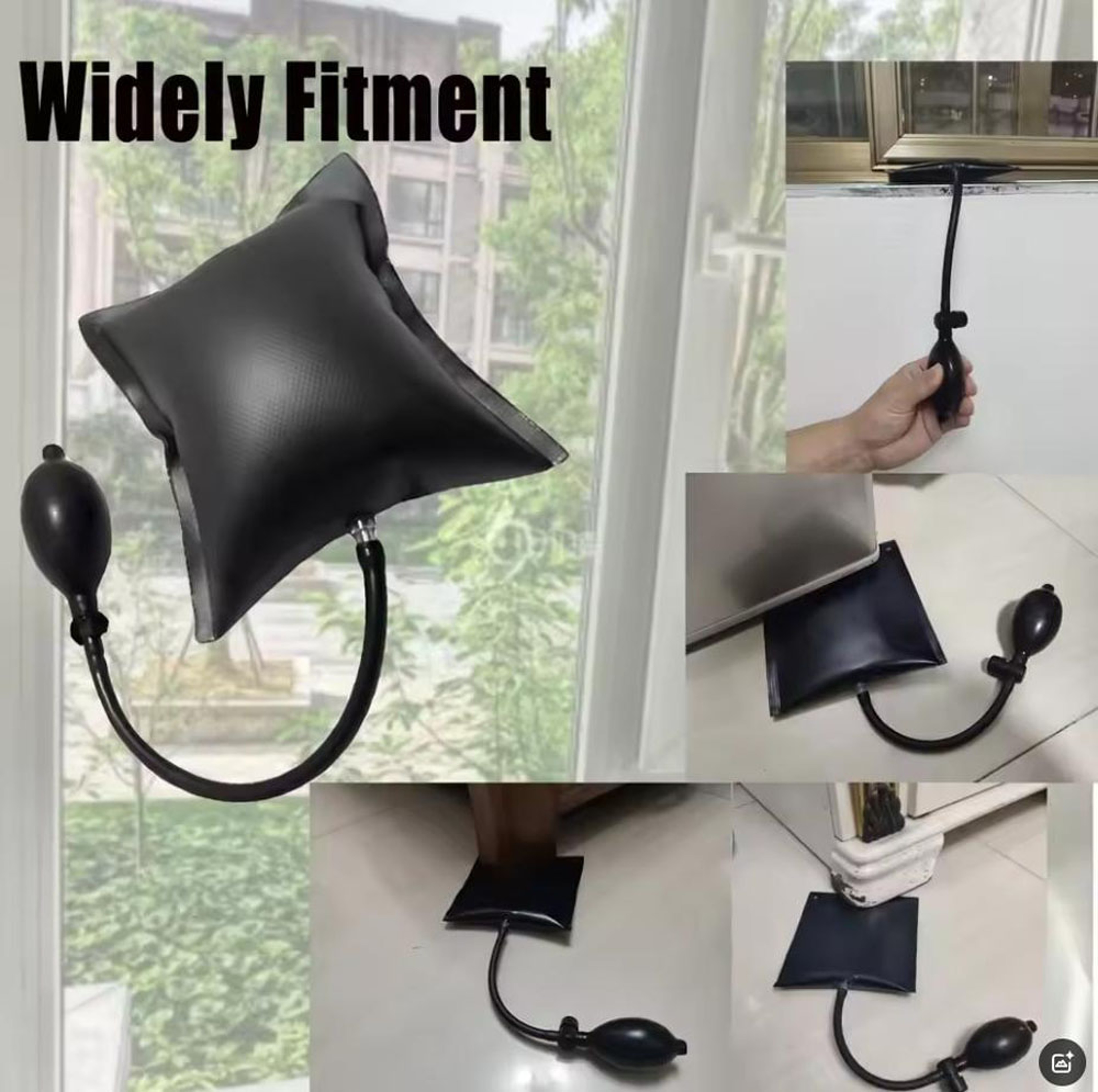 Universal Inflatable Air Wedge Pump for Car Door and Window Alignment – view 4